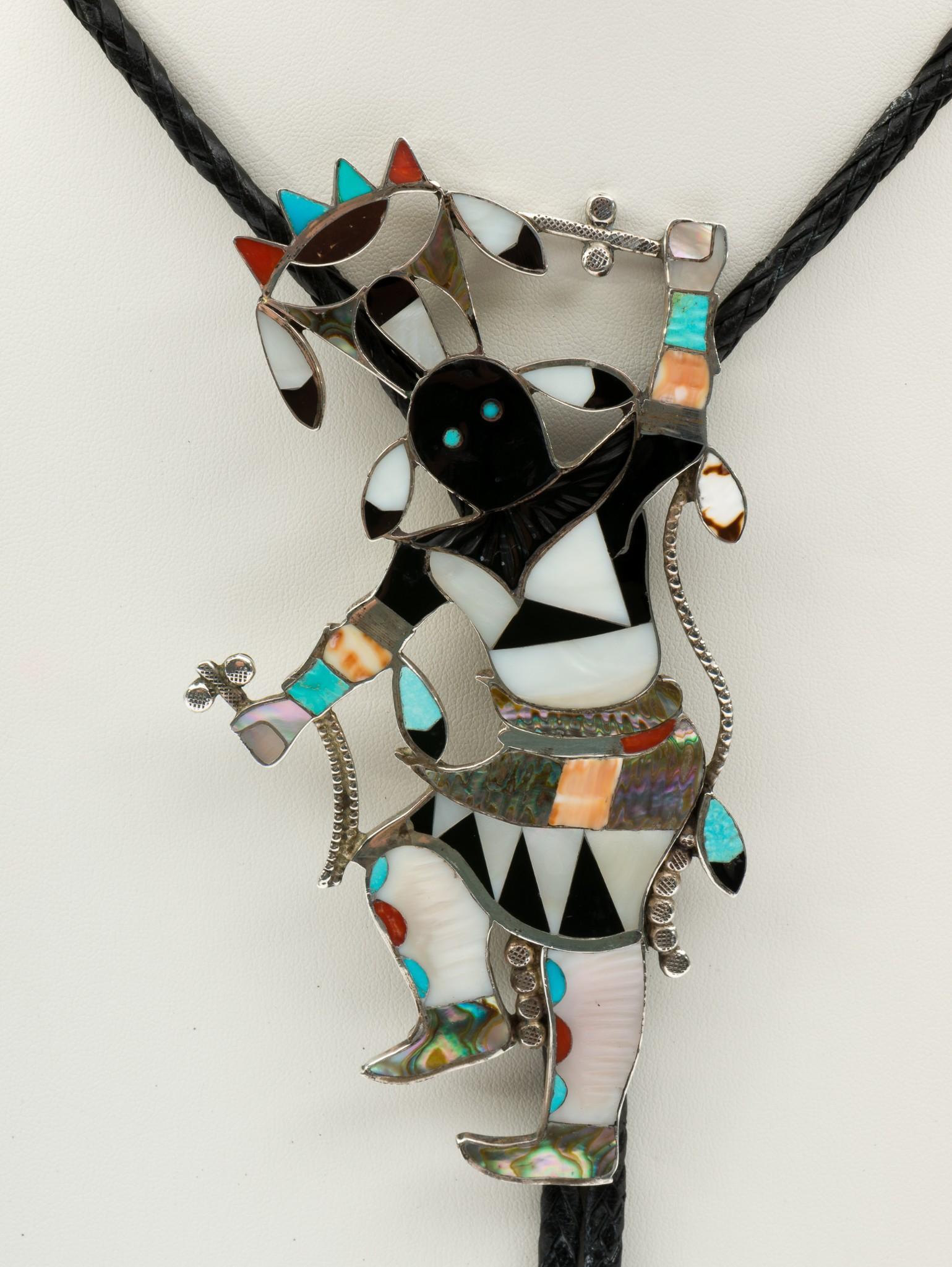 Eddie Beyuka Apache Crown Dancer Large Bolo (1 of 4)