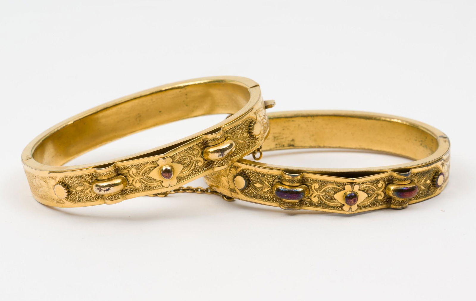 Pair of Goldfilled Victorian Wedding Bracelets (1 of 2)