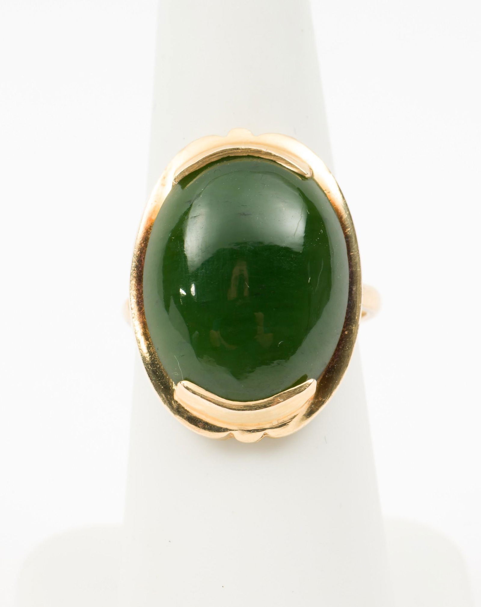 14K & Jade Ring (1 of 3)