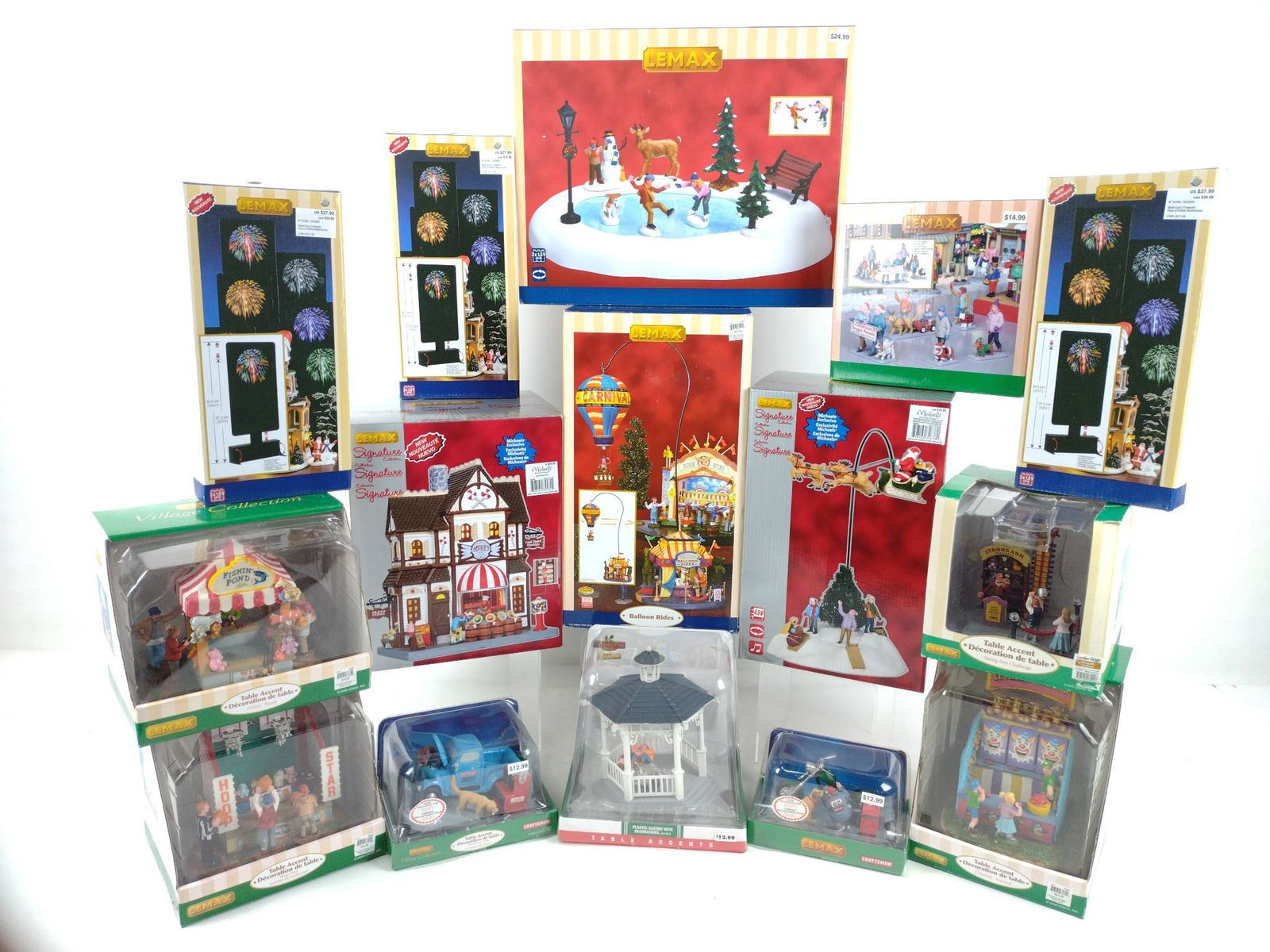 15 Lemax Christmas & Carnival Village Pieces (1 of 6)