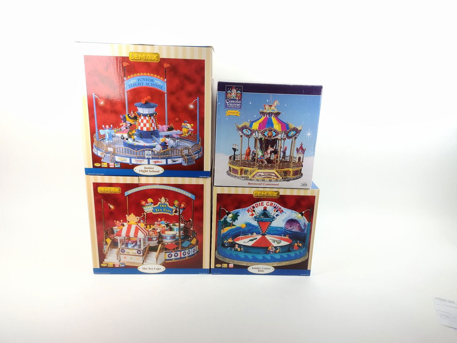 4 Lemax Holiday Amusement Park Rides (1 of 2)