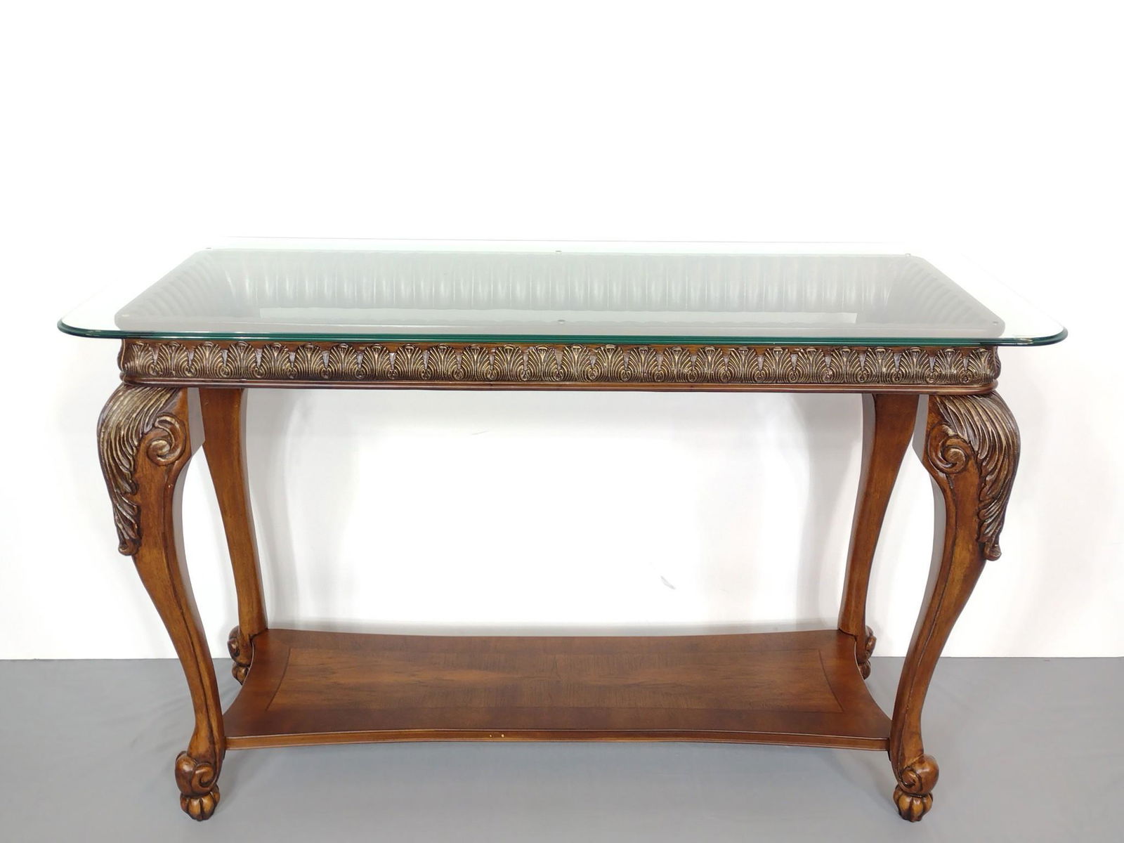 Glass Top Hall Table (1 of 6)