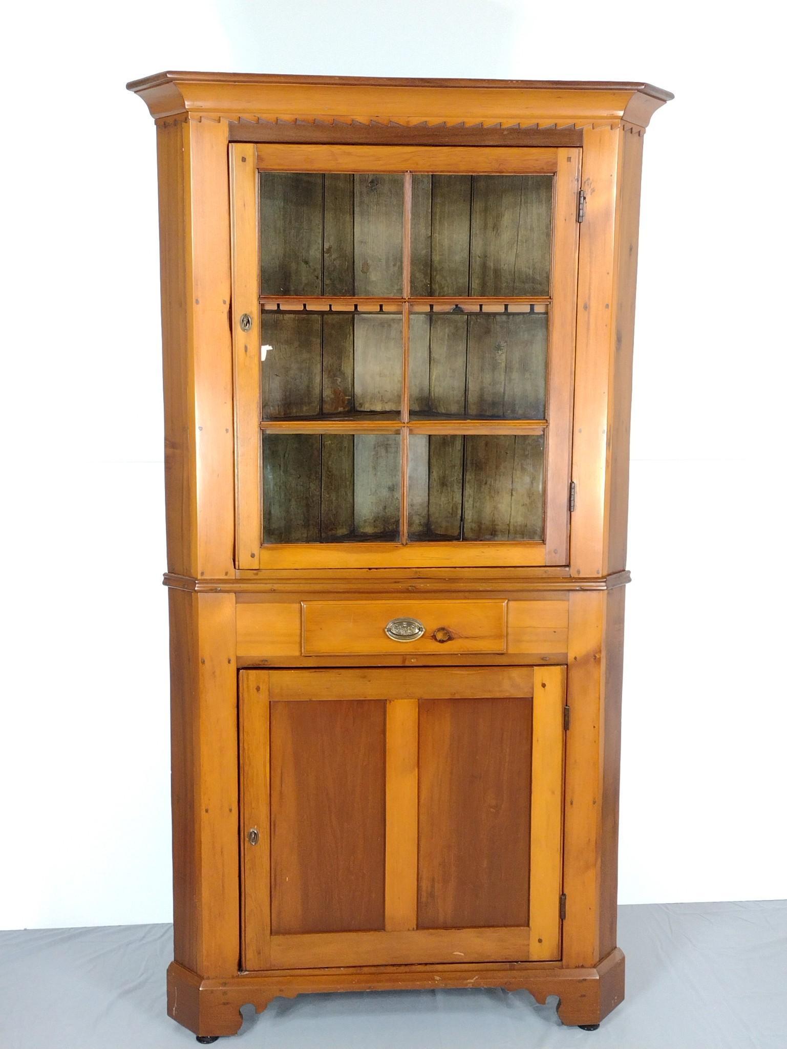 Two Part Corner Cabinet (1 of 9)