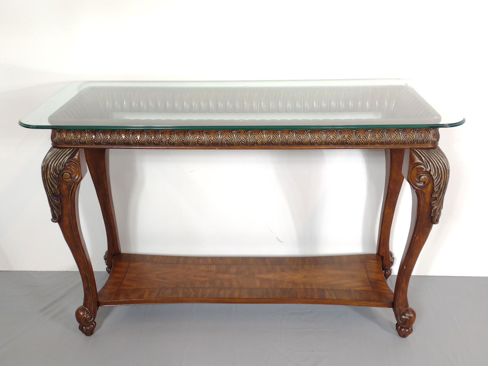 Glass Top Hall Table (1 of 4)