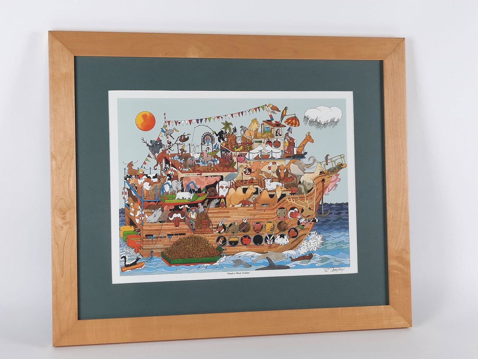 Bruce Johnson Noah's Next Cruise Print (1 of 3)