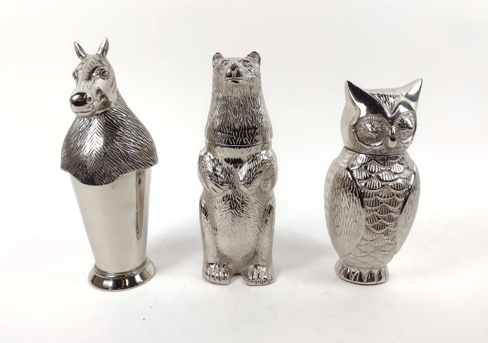 3 Novelty Animal Cocktail Shakers (1 of 3)