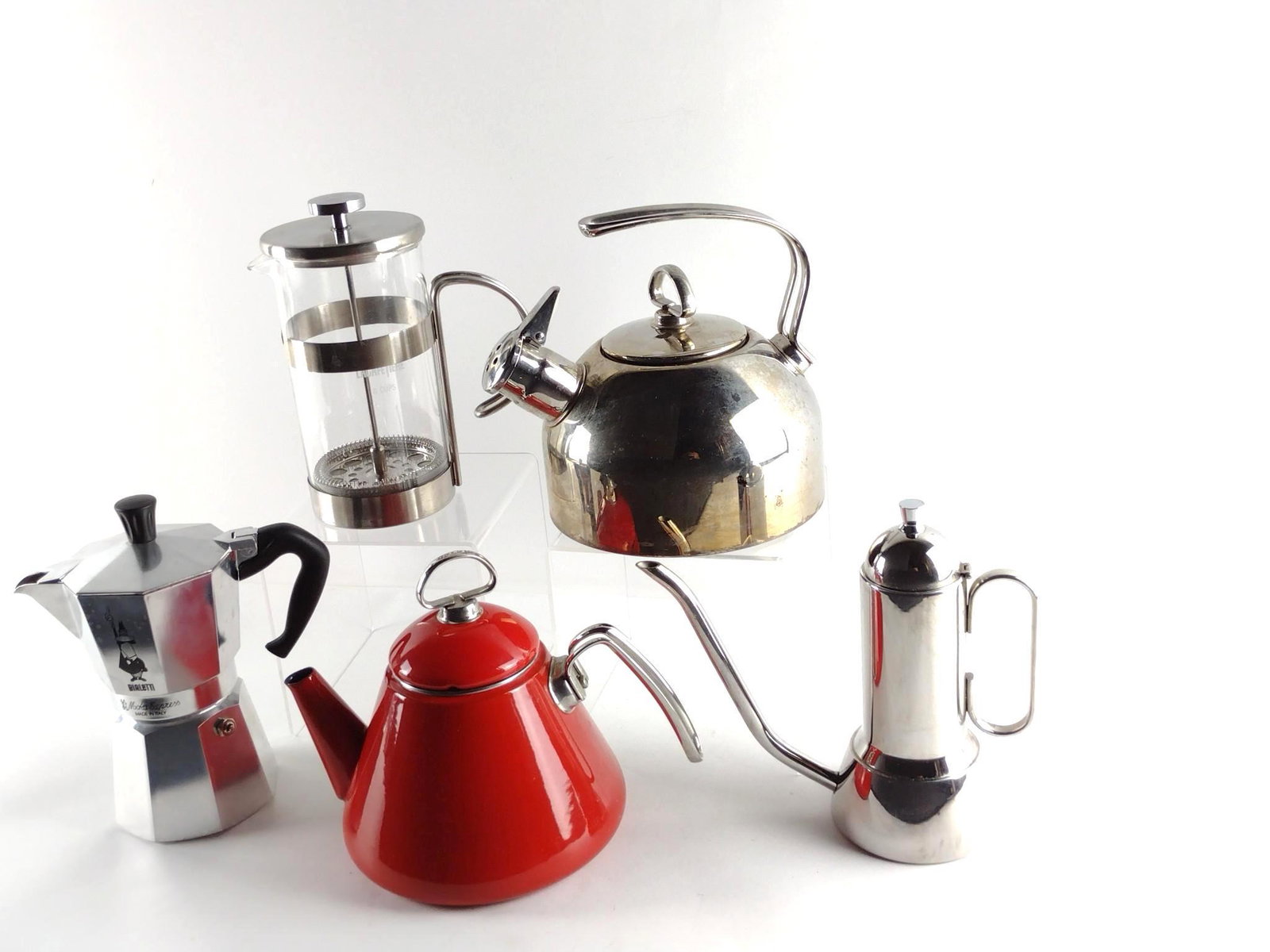 5 Coffee Pots & French Press (1 of 4)
