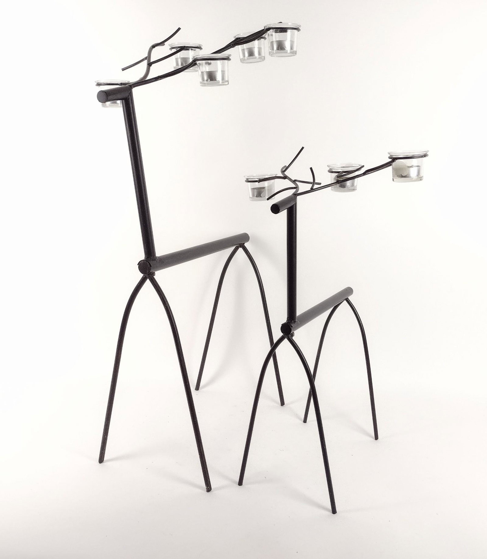 2 Deer Candle Holders (1 of 3)