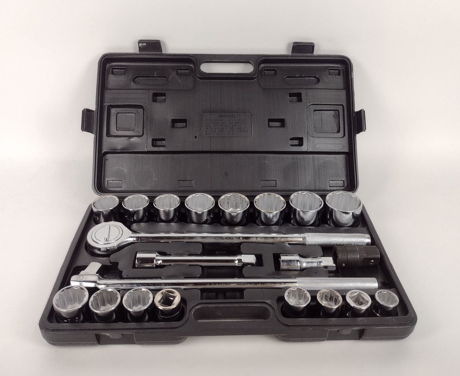 Pittsburgh 20 Pc Jumbo Socket Set (1 of 2)