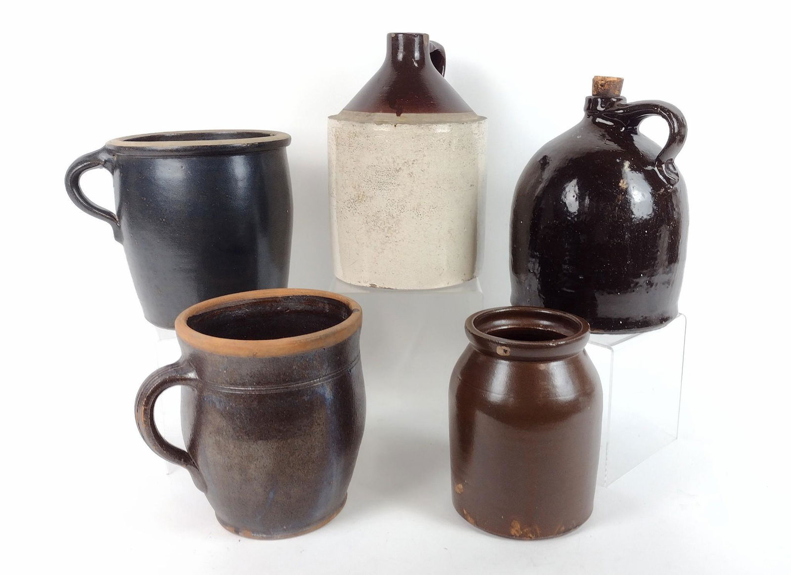 5 Stoneware Jugs & Jars (1 of 10)
