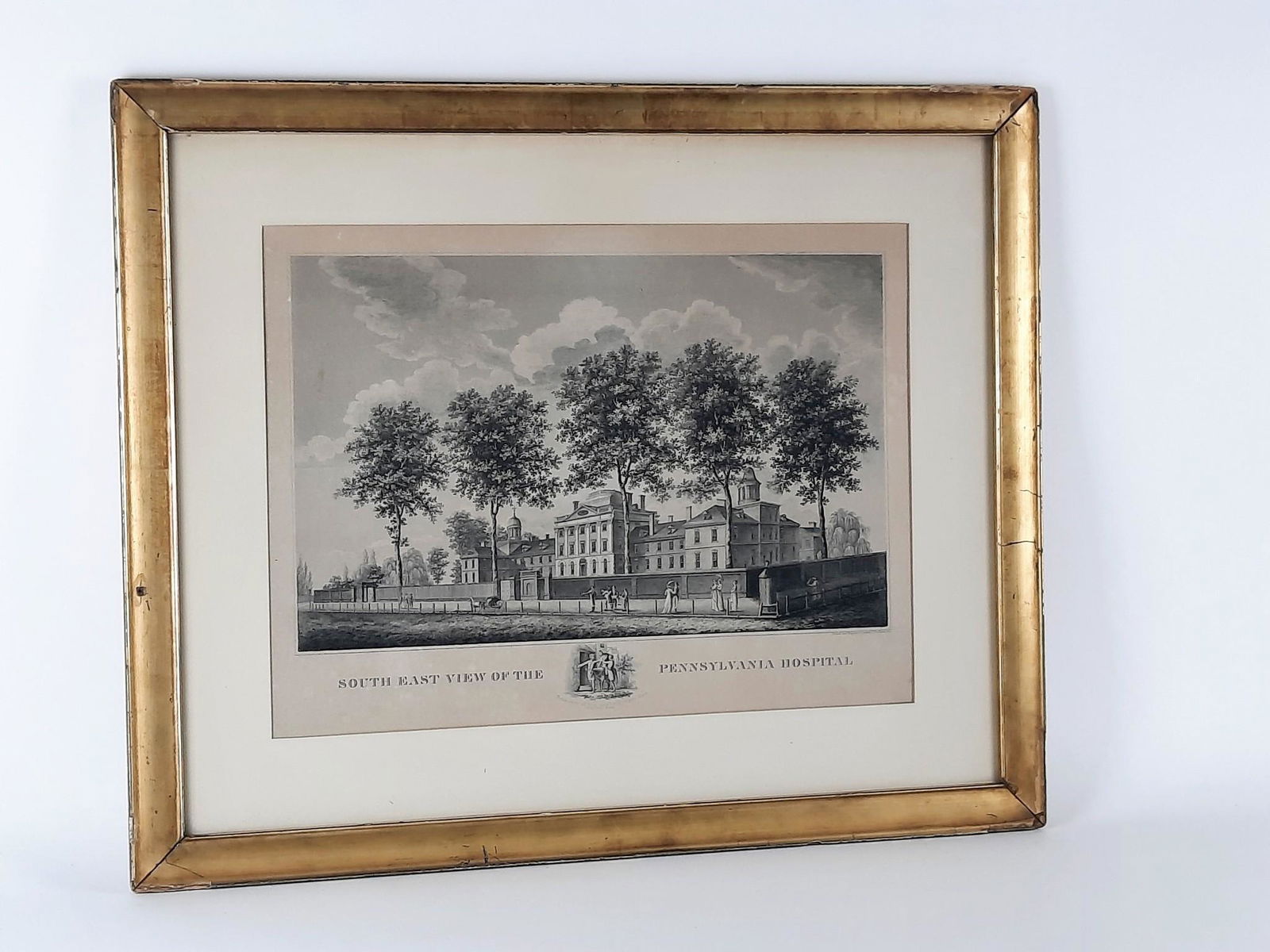 South East View of the Pennsylvania Hospital Print (1 of 6)