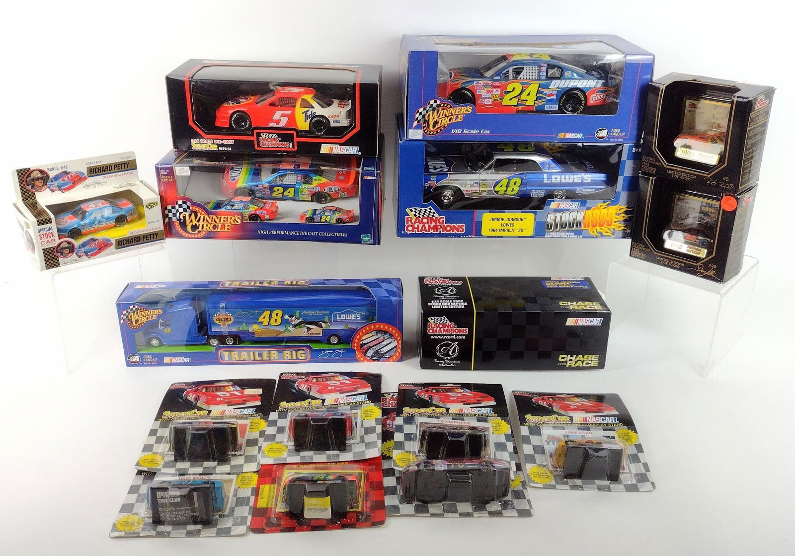 16 Winner Circle & Racing Champions Die Cast Cars (1 of 6)