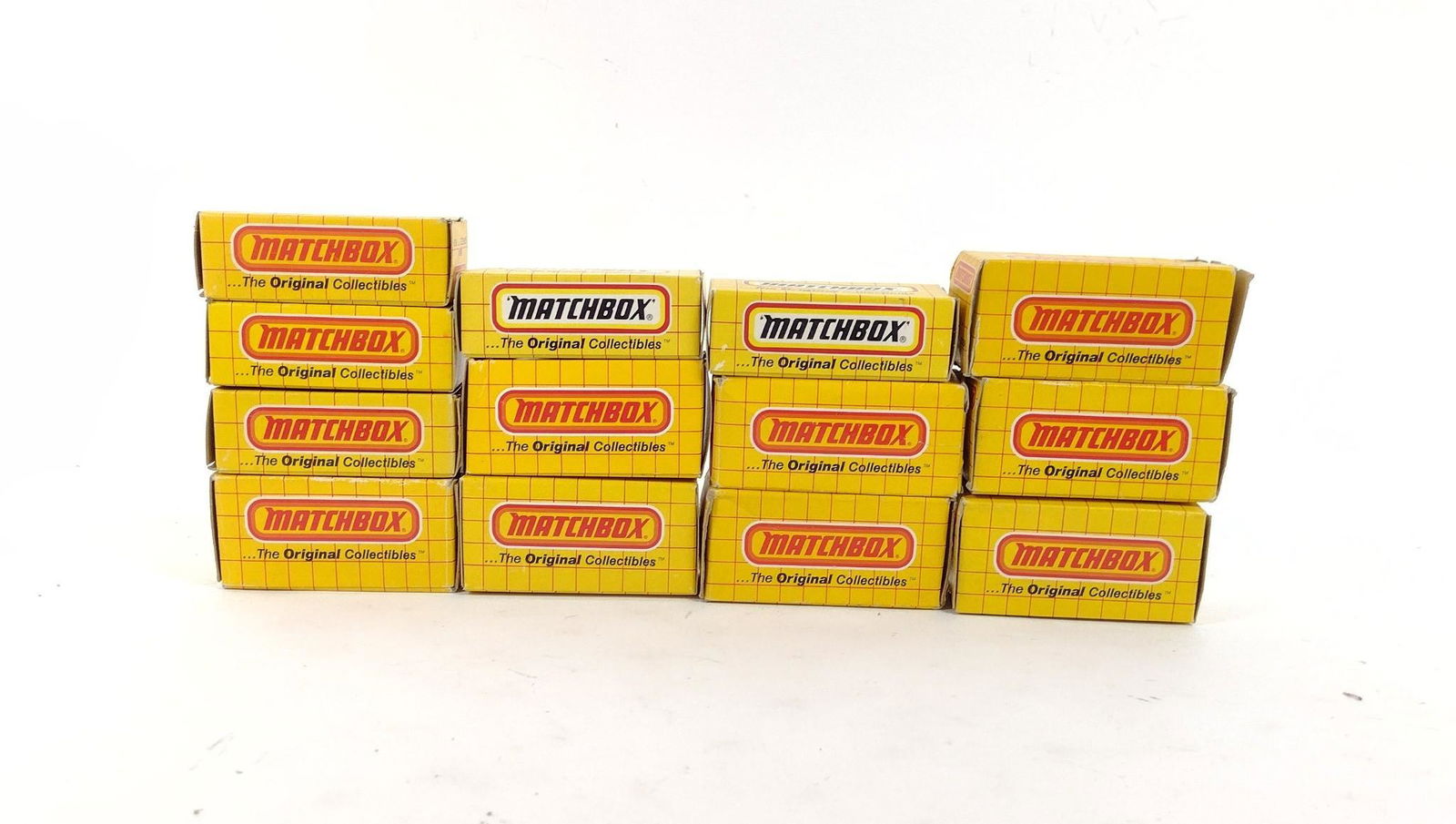 13 Matchbox Cars (1983-1993): Cars not examined outside of boxes. MEG IMPORTANT: Before bidding, please read the terms and conditions. When you registered for the auction you agreed to these terms and will be required to comply wi