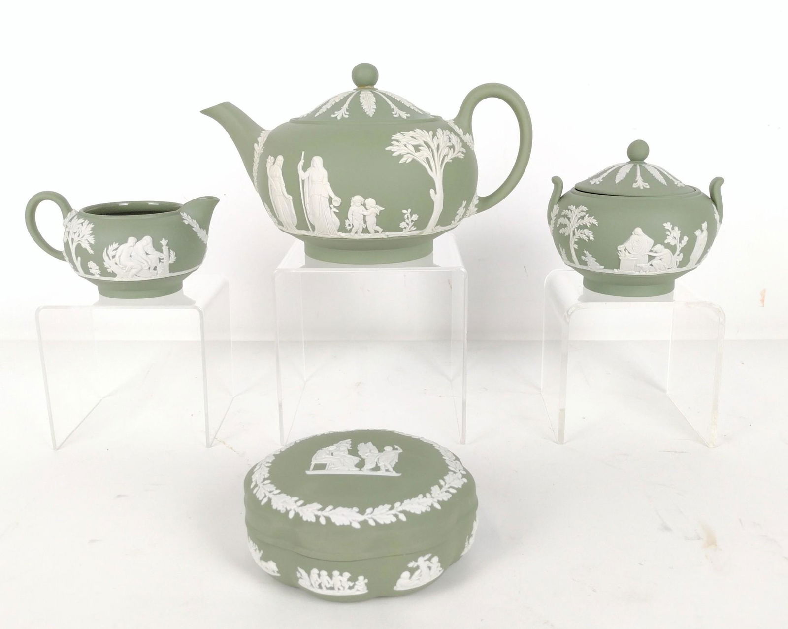 4 Pcs Jasperware Wedgwood (1 of 6)
