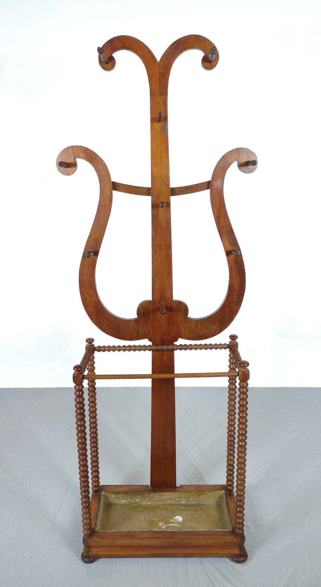 Hall Tree With Umbrella Stand (1 of 8)