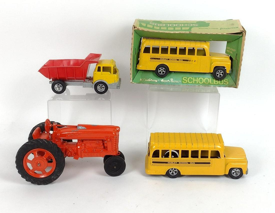 4 Hubley Toys incl School Bus NIB (1 of 5)