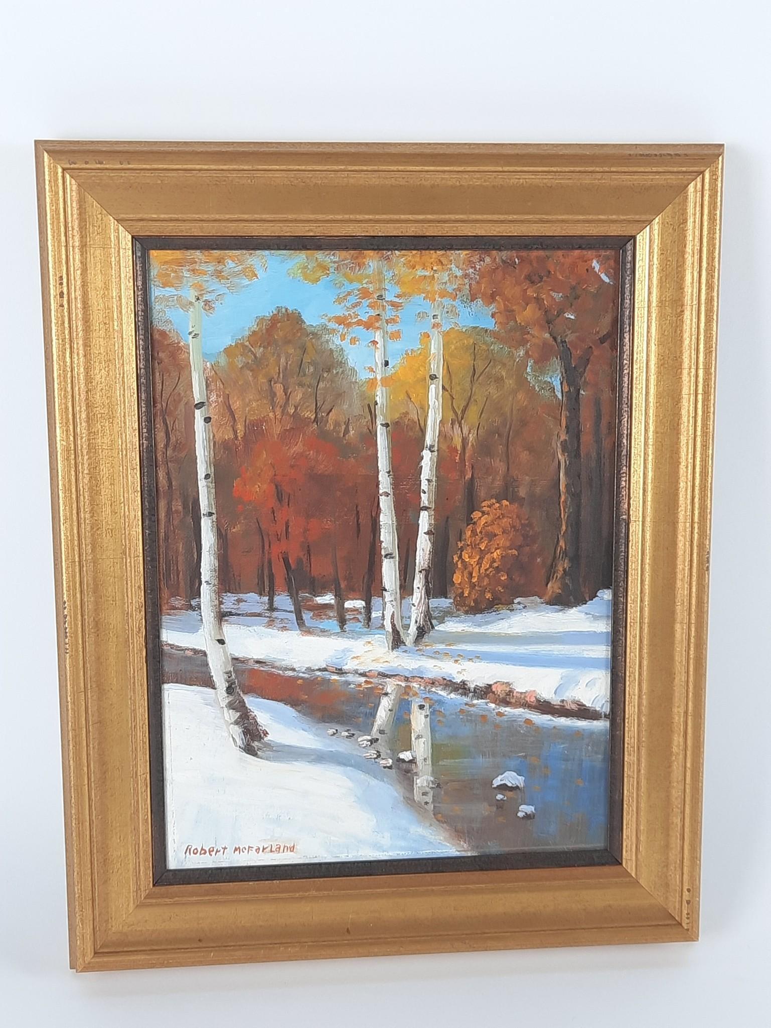 Robert McFarland Winter Landscape Painting (1 of 5)