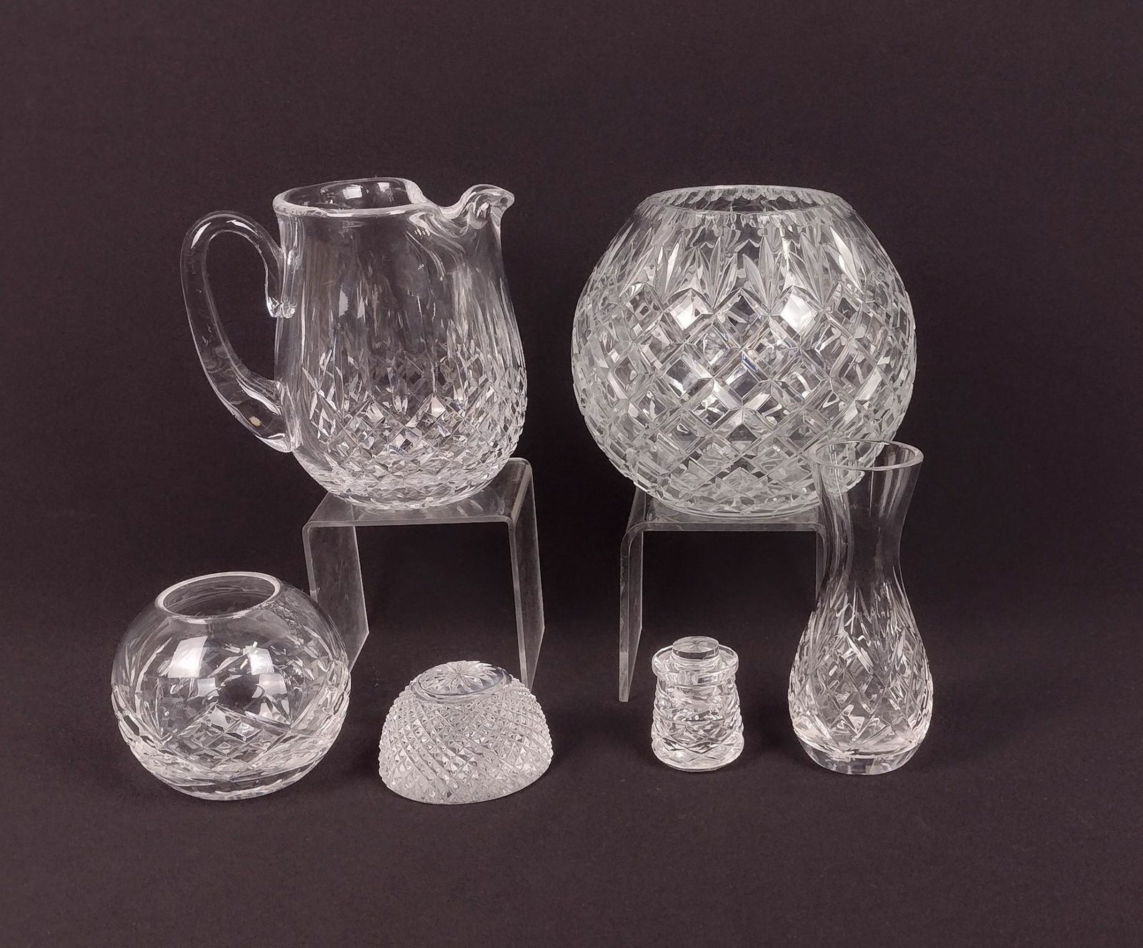 6 Pcs. Glassware incl Waterford (1 of 2)