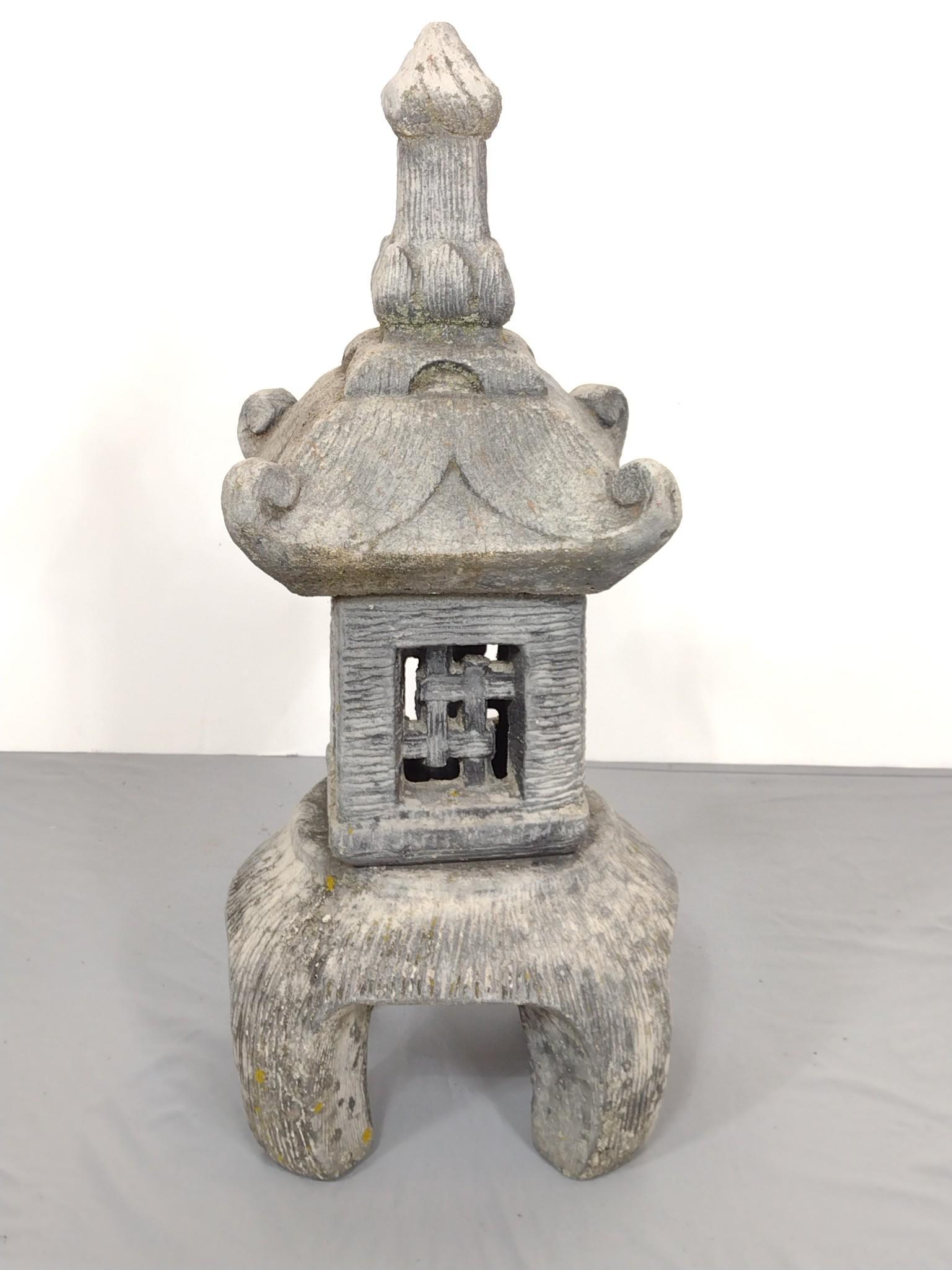 Concrete Garden Pagoda (1 of 2)