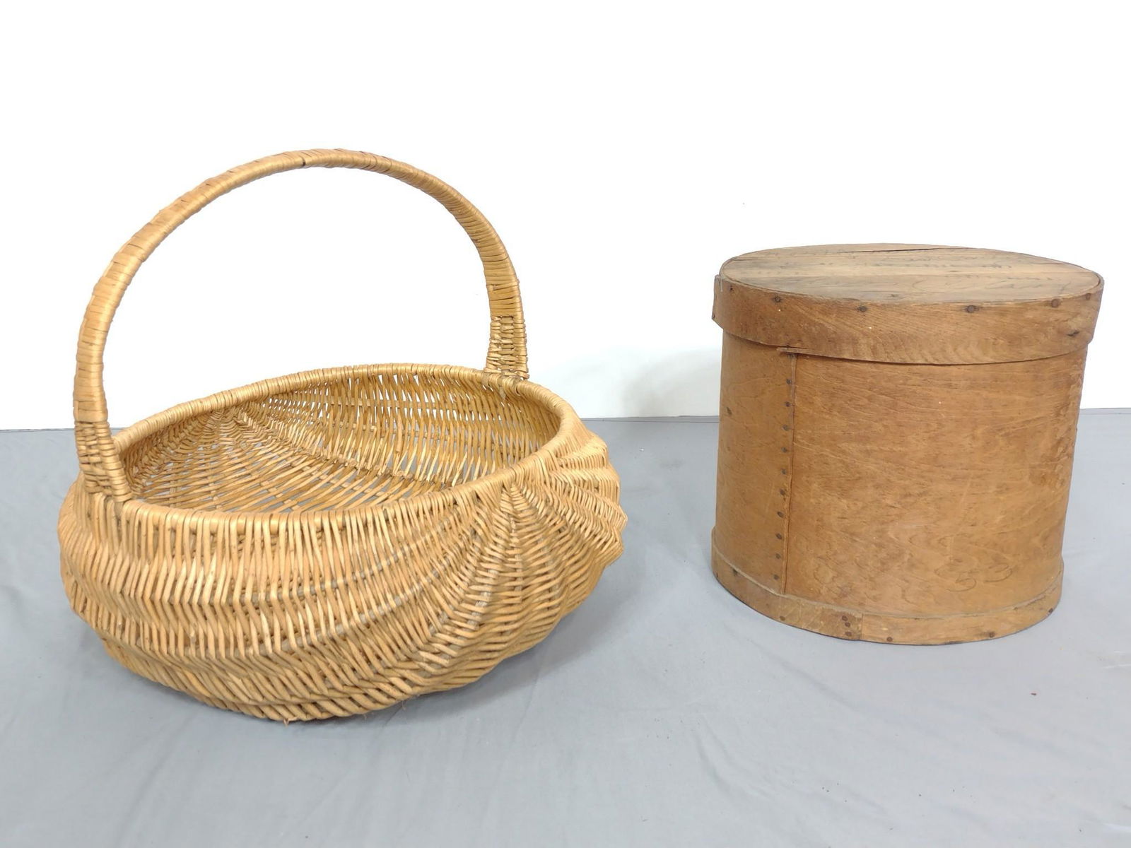 Large Basket & Cheese Box (1 of 3)