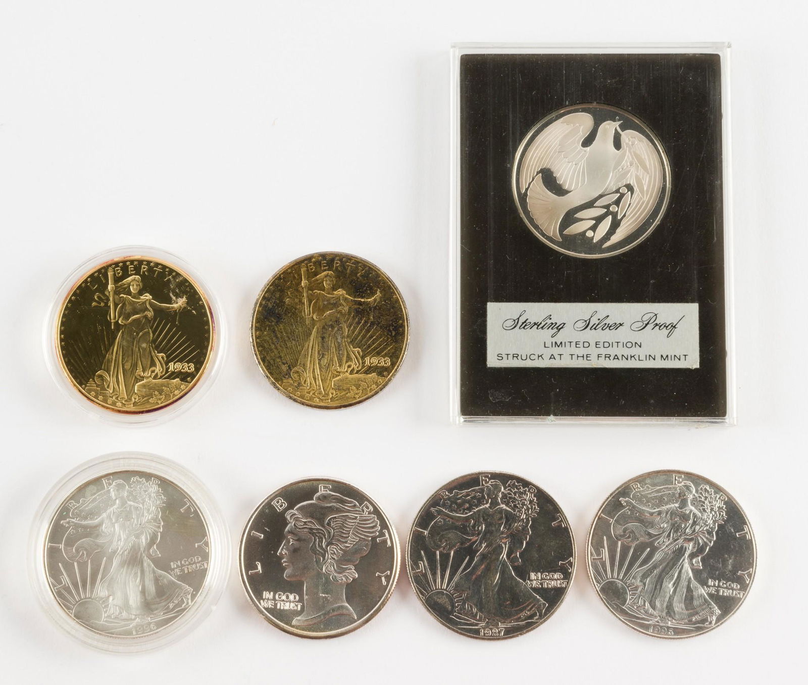 7 U.S. Silver Coins (1 of 2)