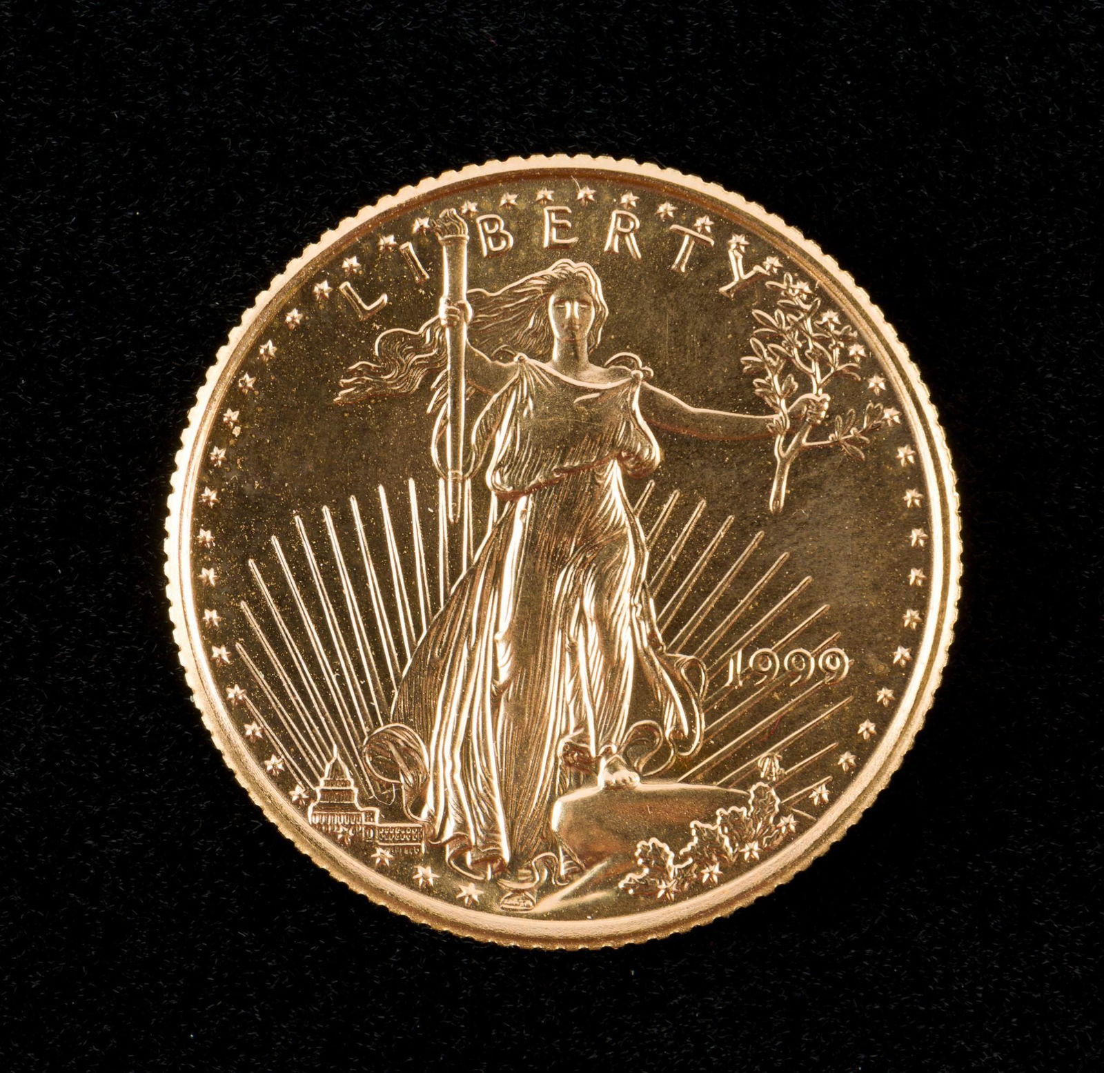 U.S. Gold 1999 $10 American Eagle (1 of 2)