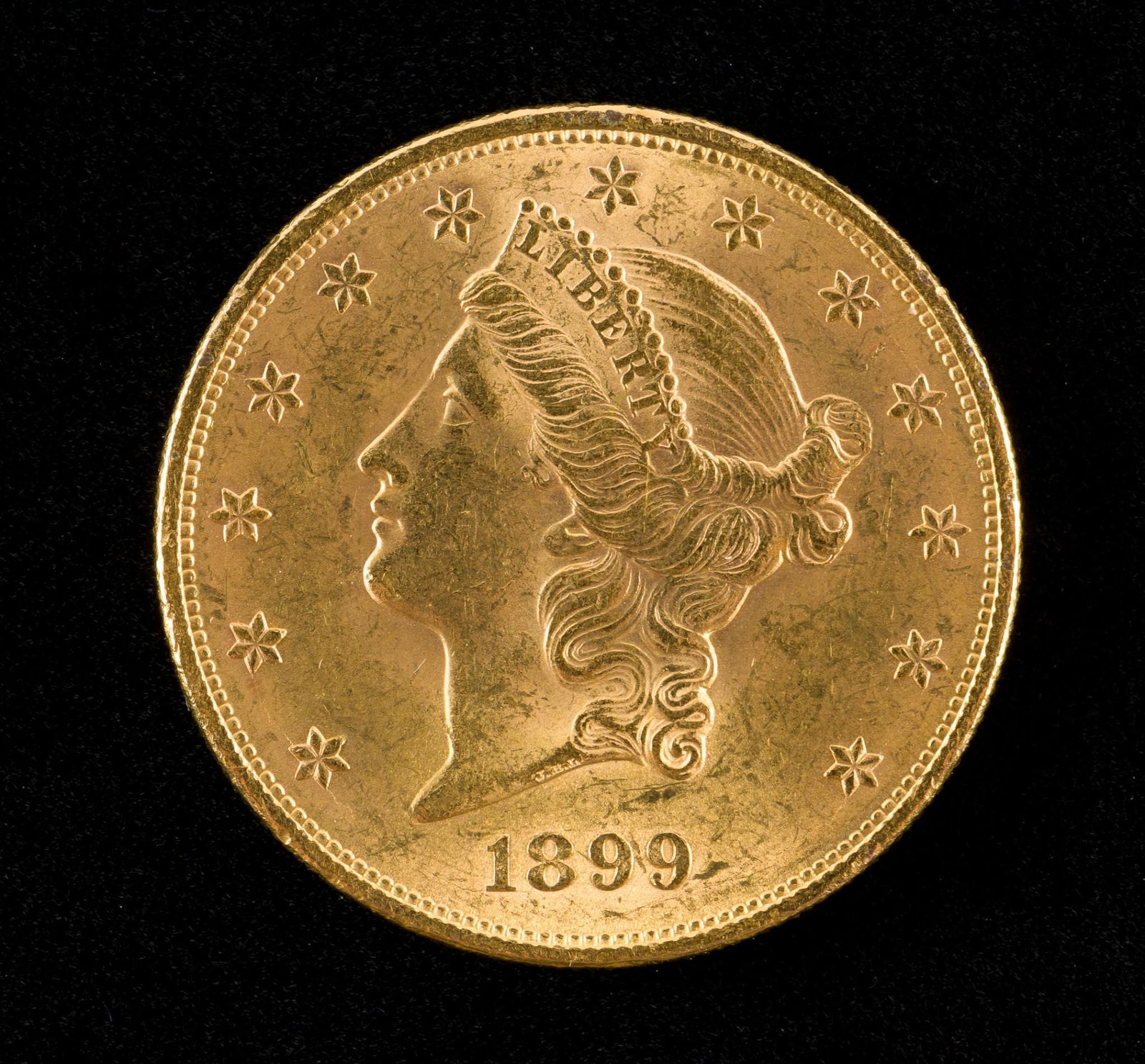 U.S. Gold 1899 Liberty Head Double Eagle (1 of 2)