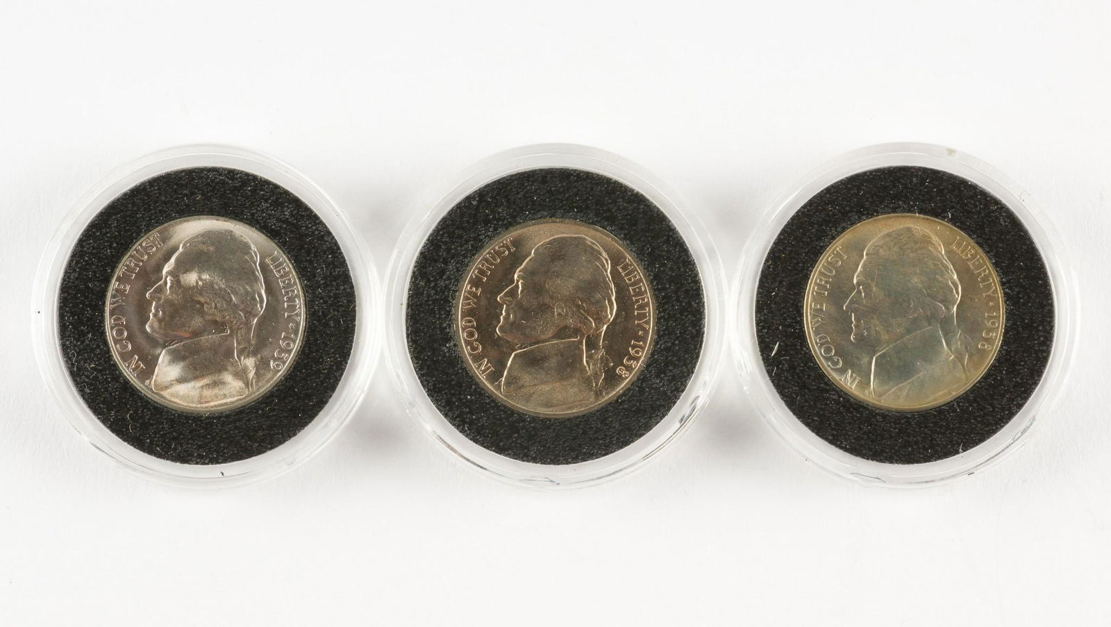 3 Jefferson Nickels (1 of 2)