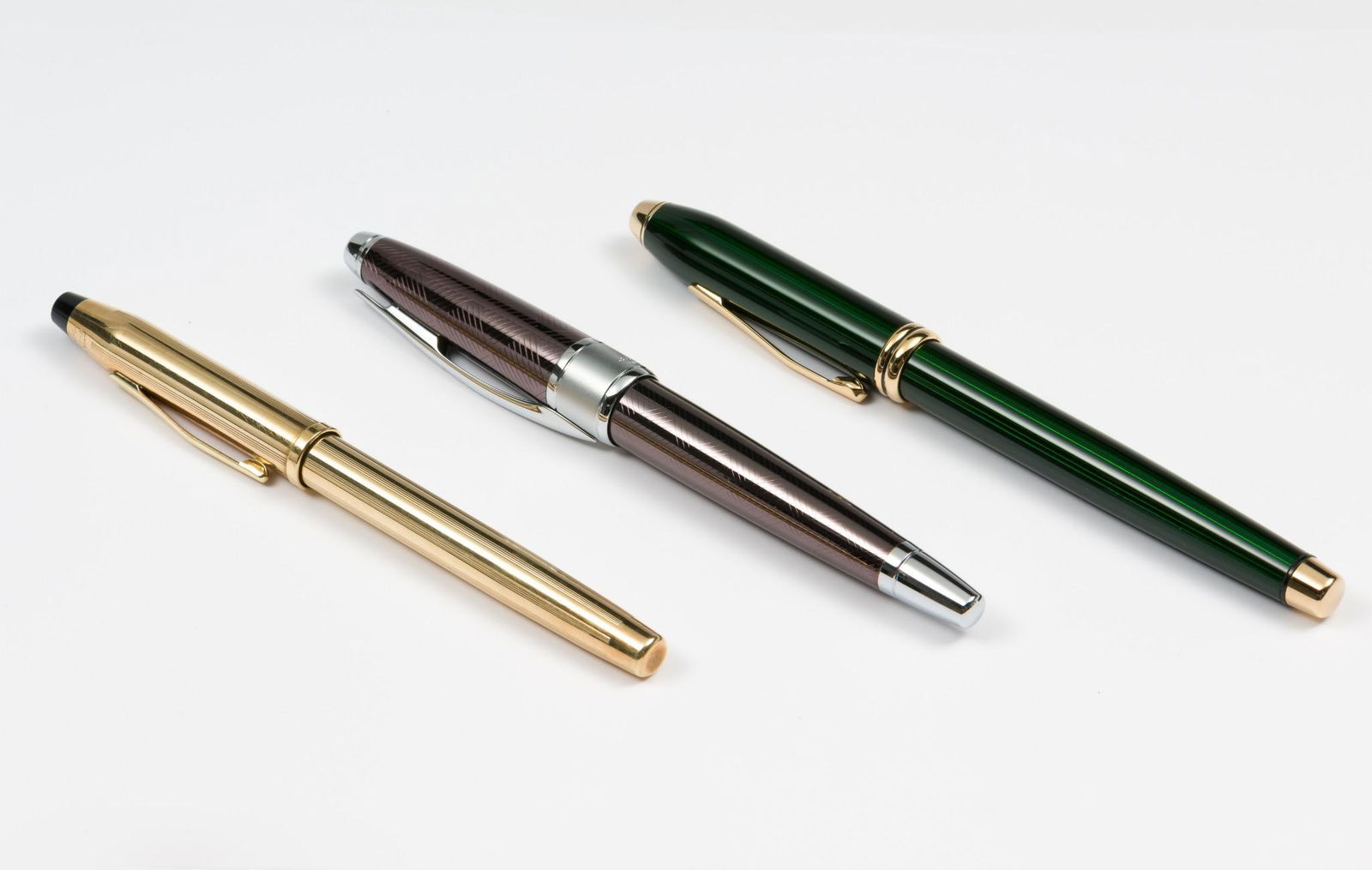 3 Cross Pens, Rollerball and Fountain (1 of 7)