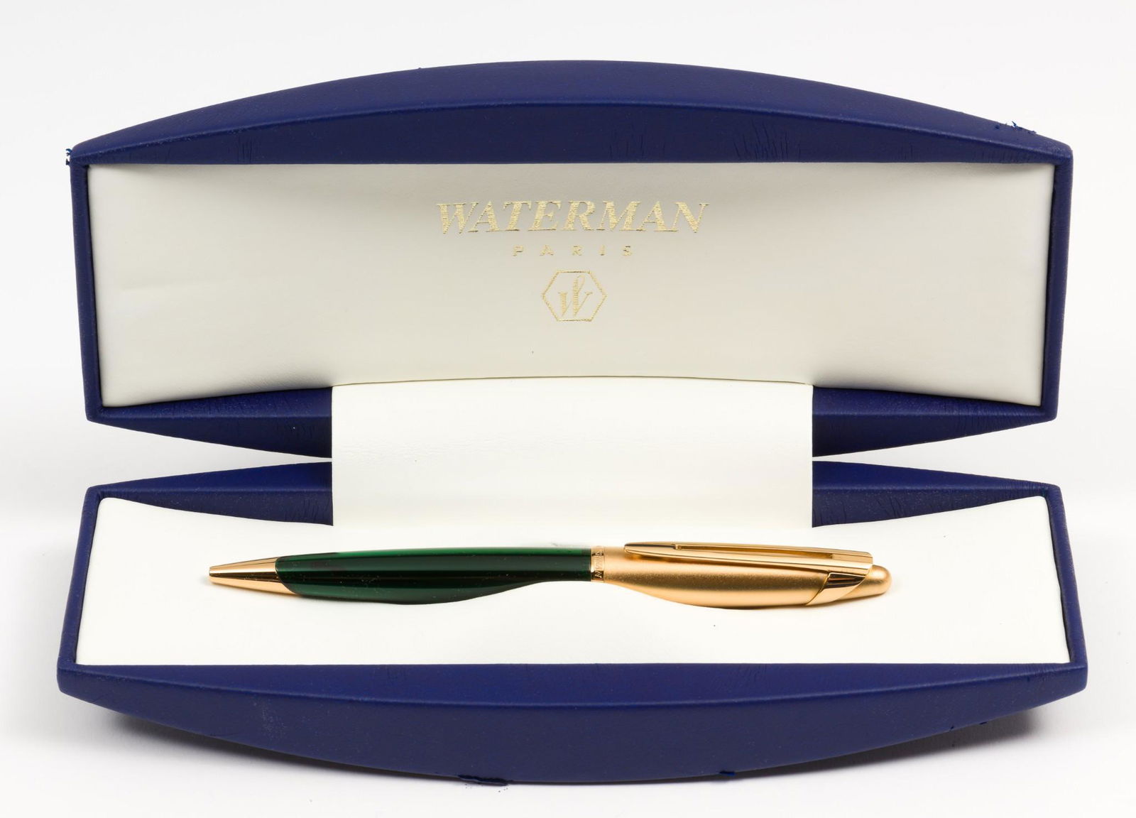 Waterman Edson Green Rollerball Pen in OB (1 of 5)