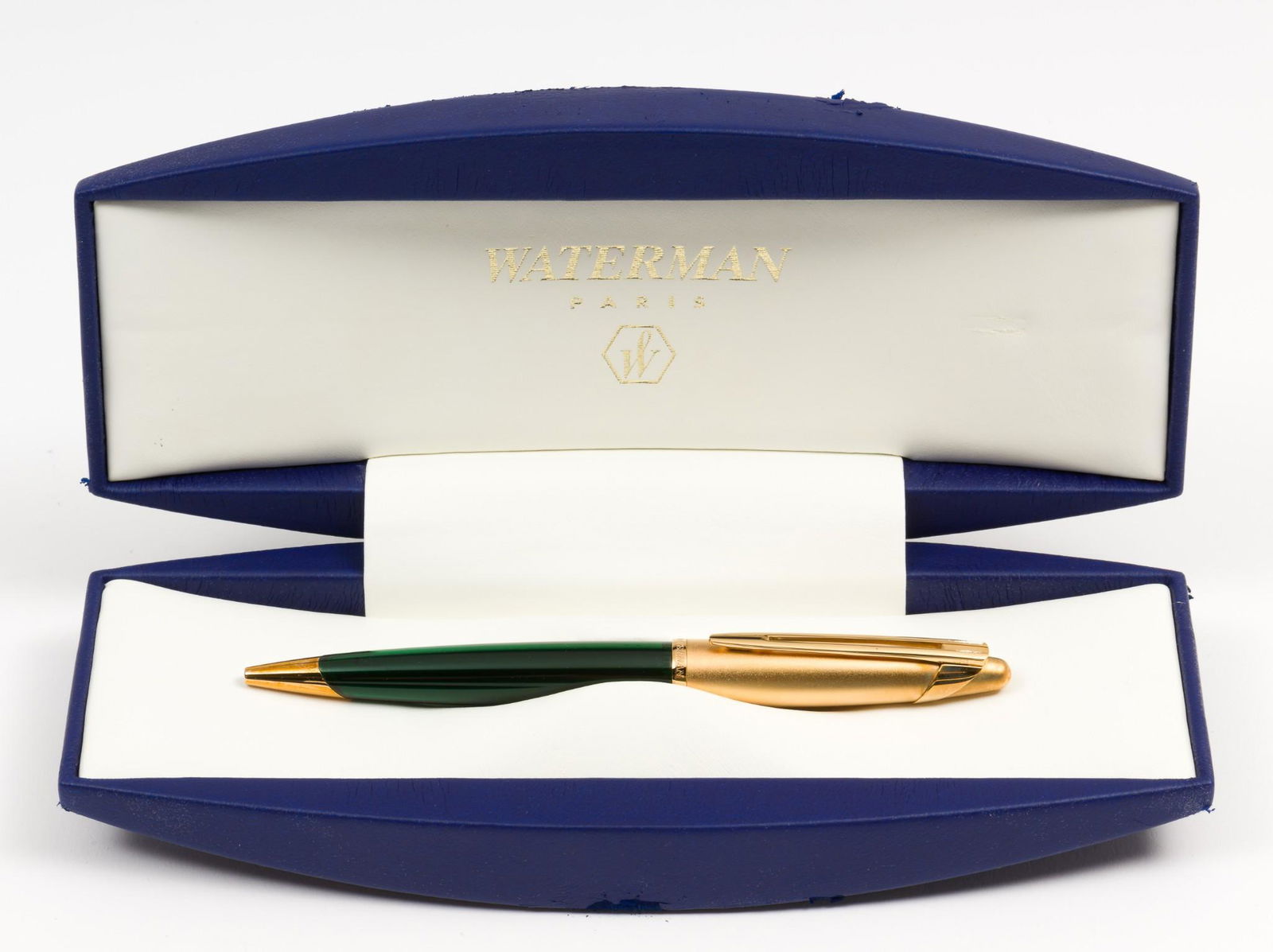 Waterman Edson Green Rollerball Pen in OB (1 of 5)