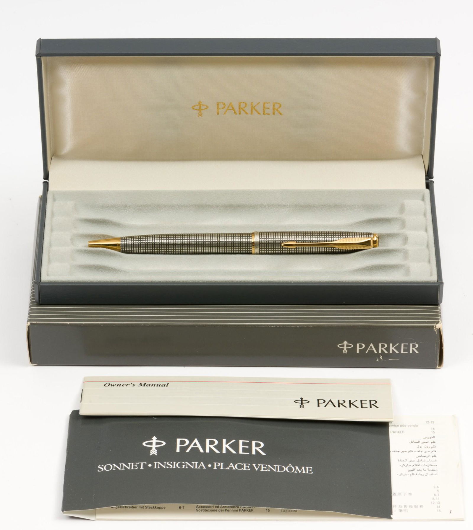 Parker Cisele Sterling Rollerball Pen in OB (1 of 5)