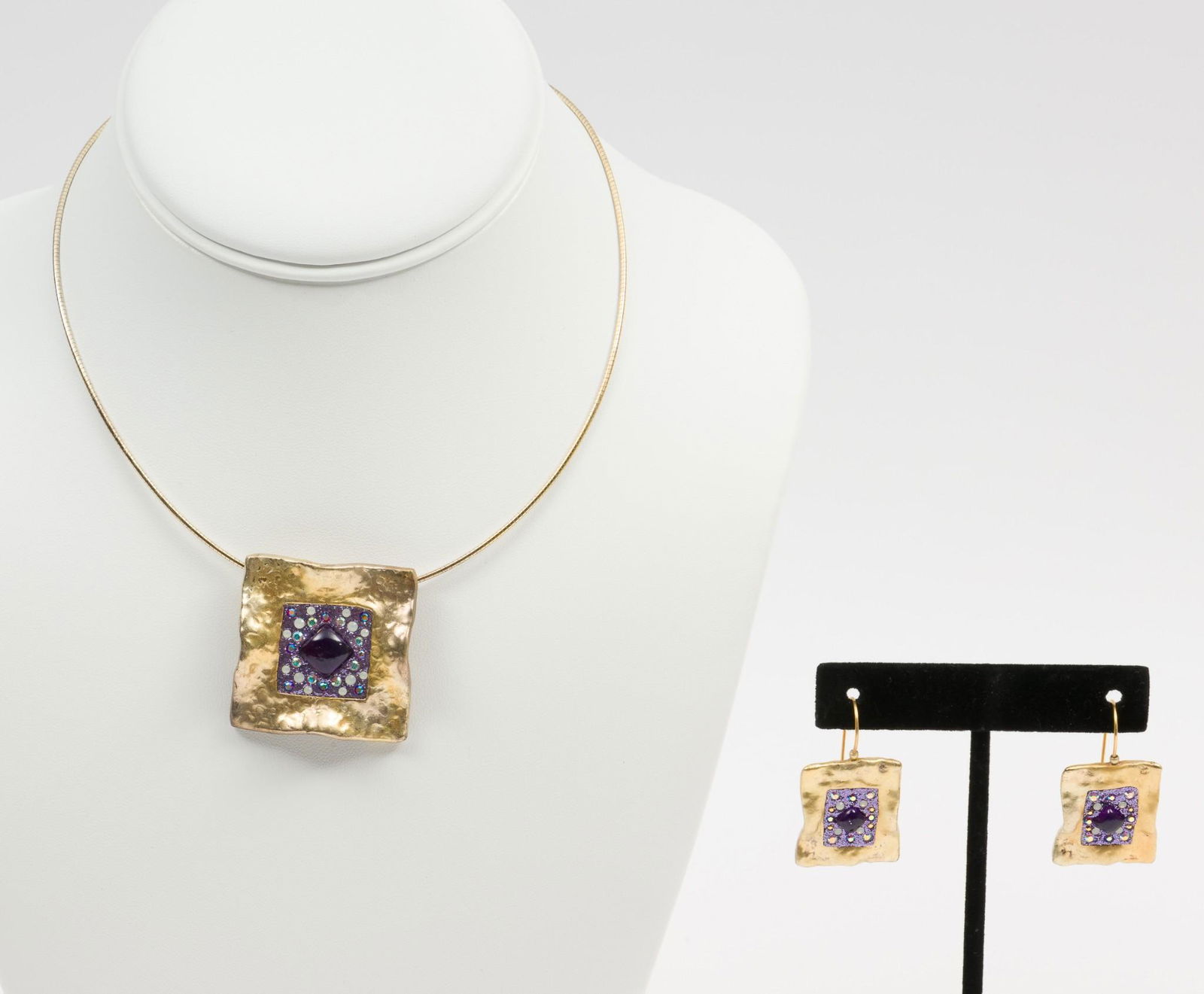 Ross-Simons Orit Schatzman Amethyst Necklace & Earrings (1 of 9)