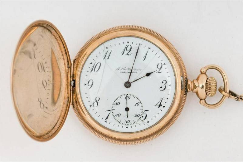 Illinois Watch Company Model 2 Hunter Case Pocketwatch (1 of 7)