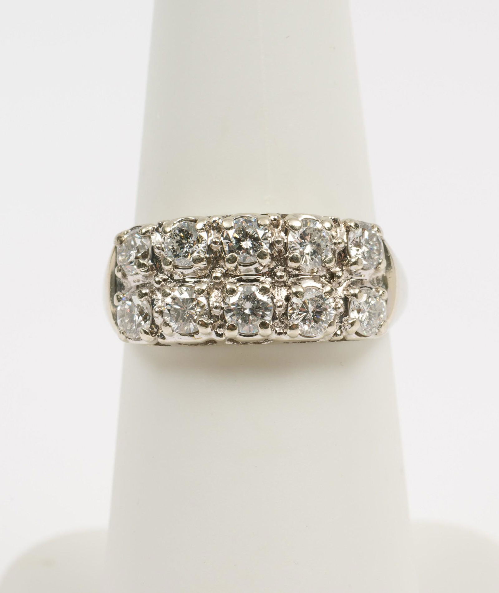 14K White Gold & 1 CTW Diamond Ring (1 of 3)