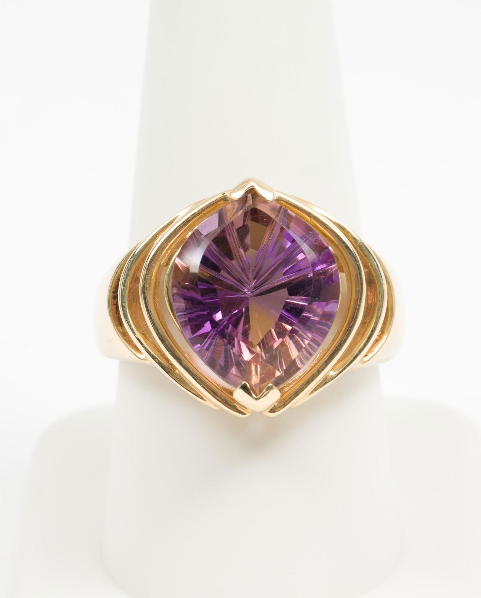 14K Gold & 5.7 Ct Ametrine Ring (1 of 3)
