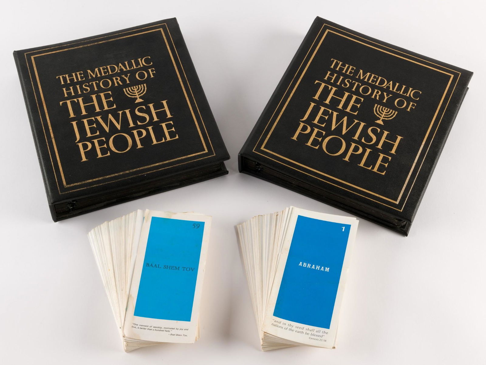 2 Volumes Sterling The Medallic History of the Jewish People (1 of 20)