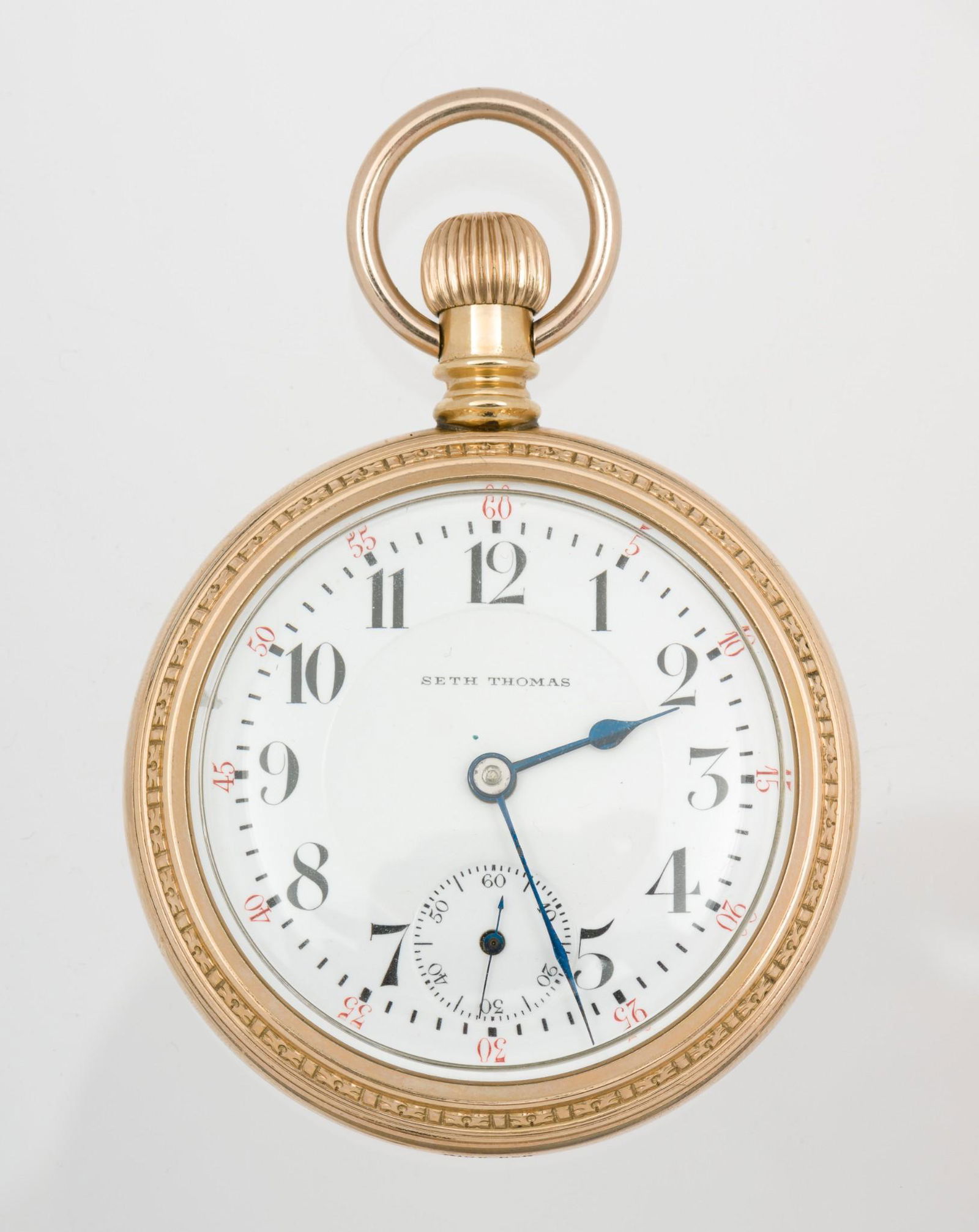 Seth Thomas Display Back 17J Pocket Watch (1 of 2)