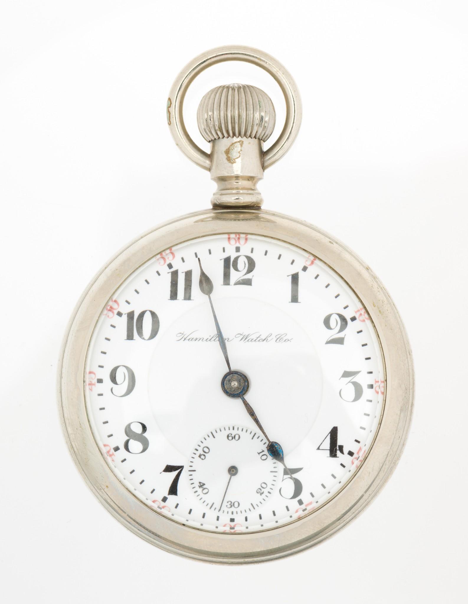 Hamilton Watch Co. 940 Display Back Pocket Watch (1 of 2)
