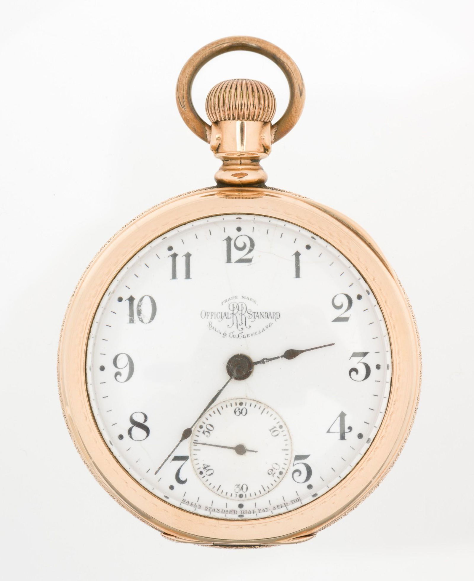 Ball - Hamilton Railroad Standard 999 Pocket Watch (1 of 4)
