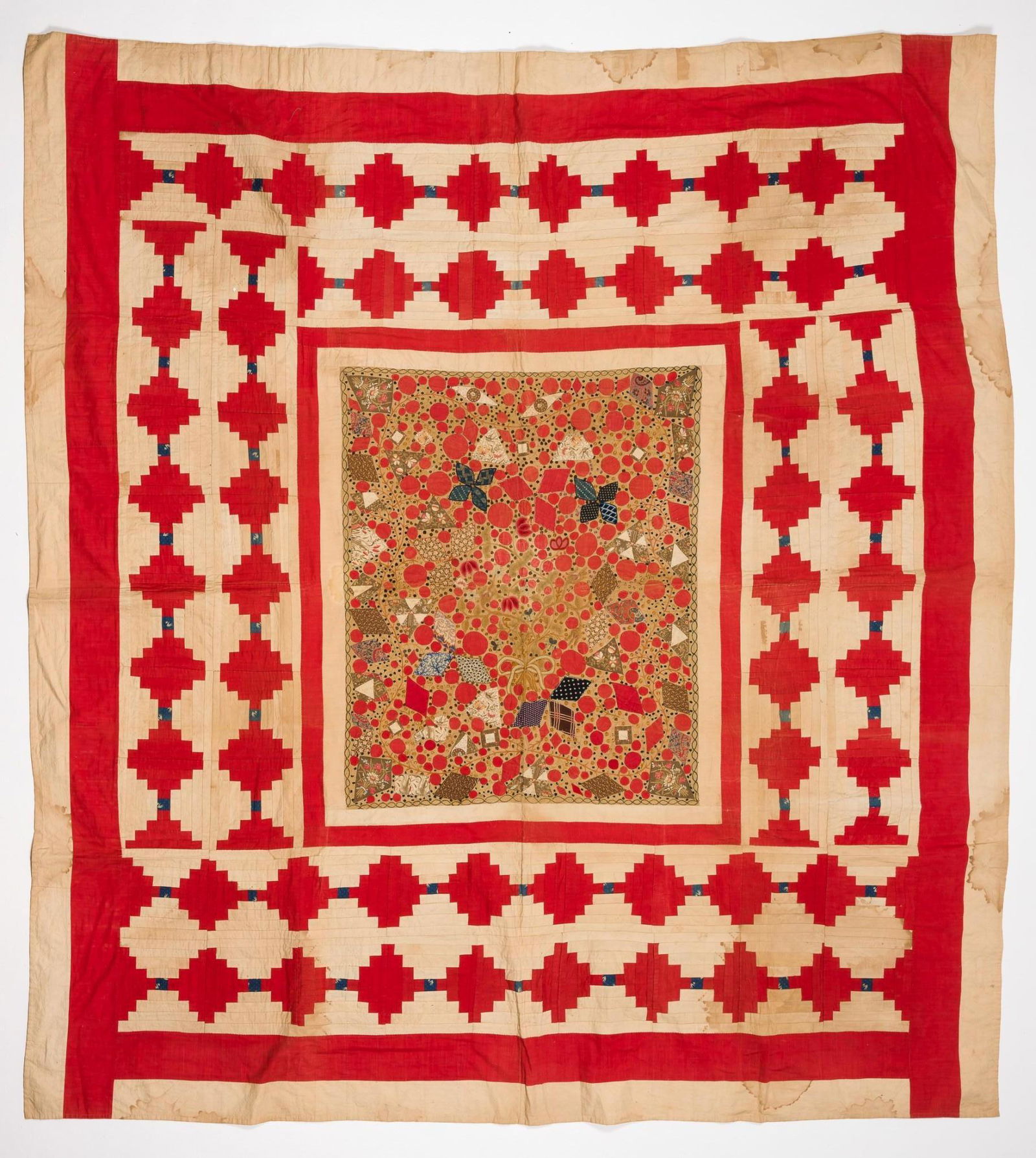 Cumberland County Courthouse Step with Applique Quilt (1 of 8)