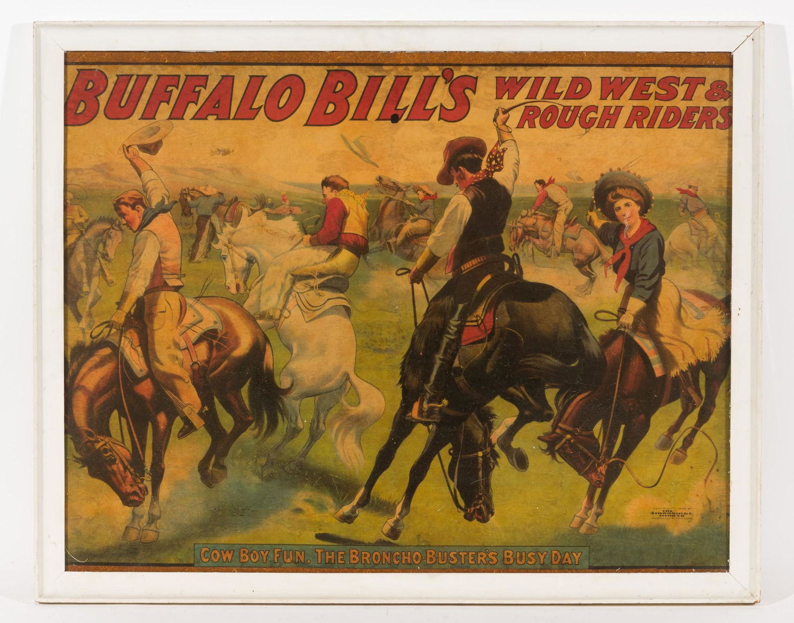 Buffalo Bill Wild West Rough Riders Poster (1 of 3)