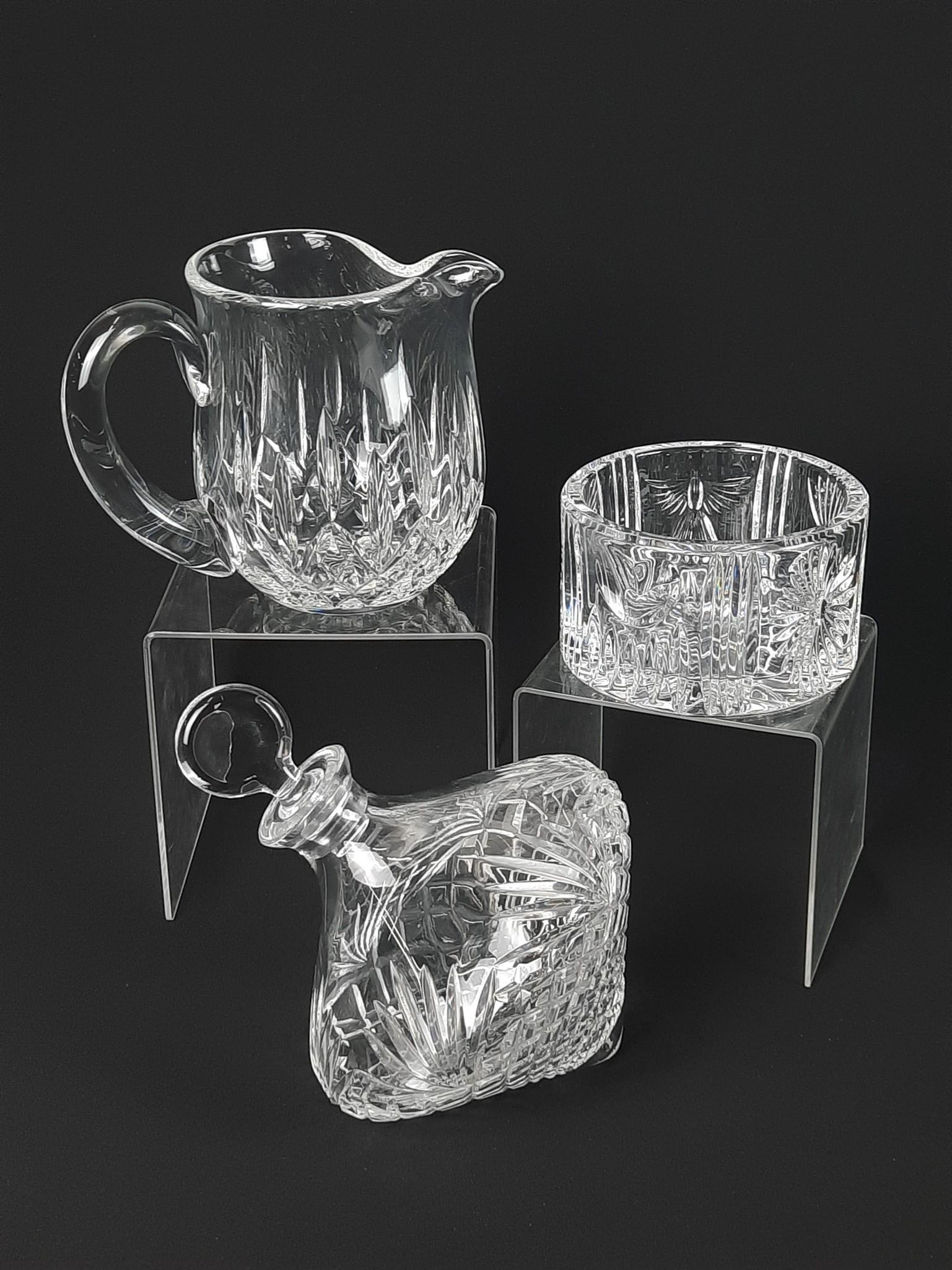 3 Pcs of Glassware incl Waterford (1 of 7)
