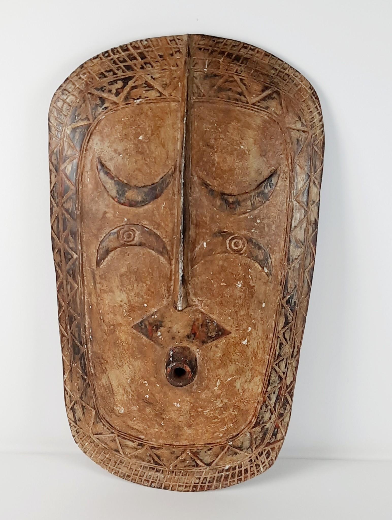 Ethnographic Mask with Polychrome (1 of 2)