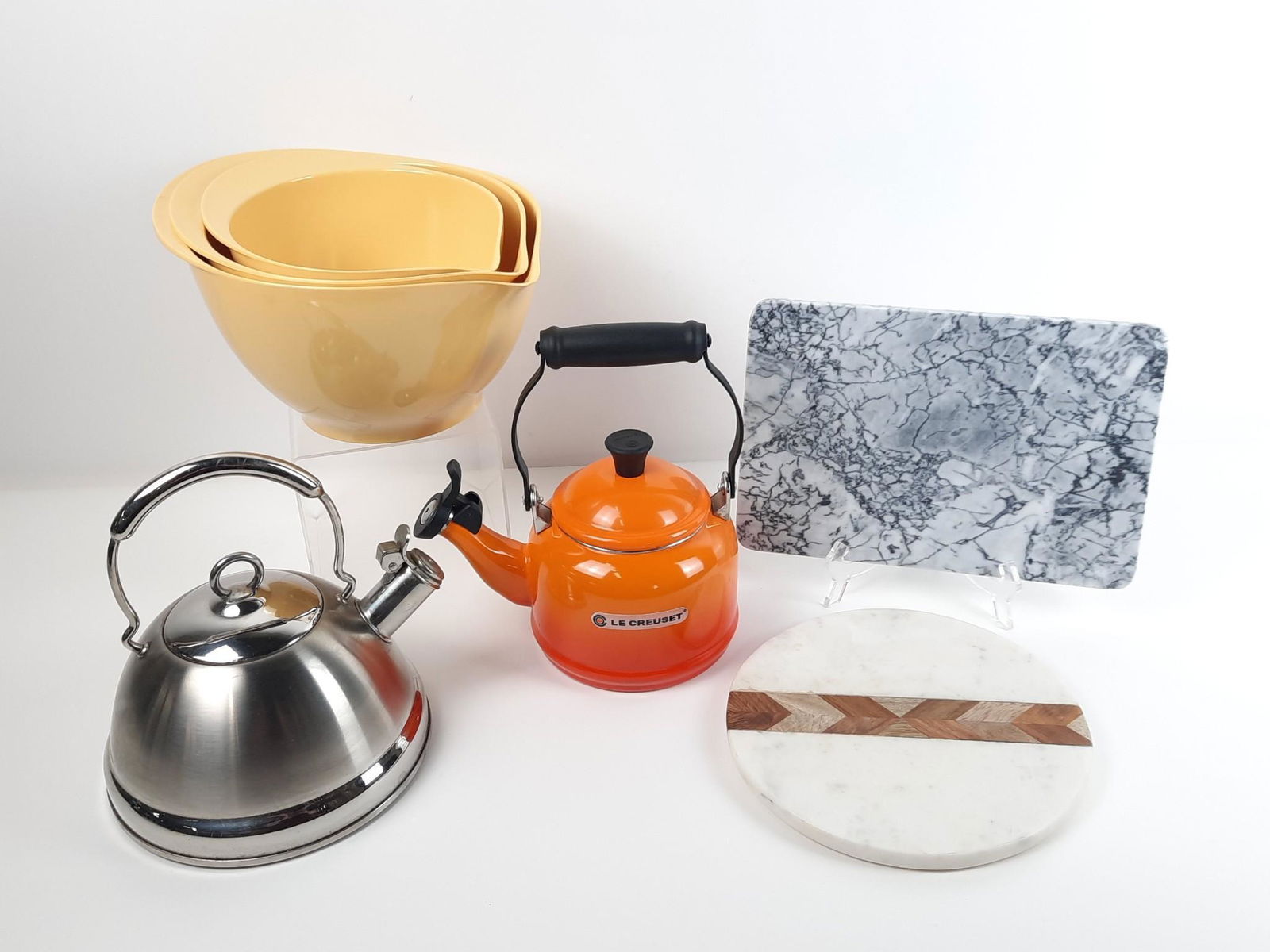 7 Pcs Kitchen Tools incl Le Creuset Demi Kettle (1 of 5)