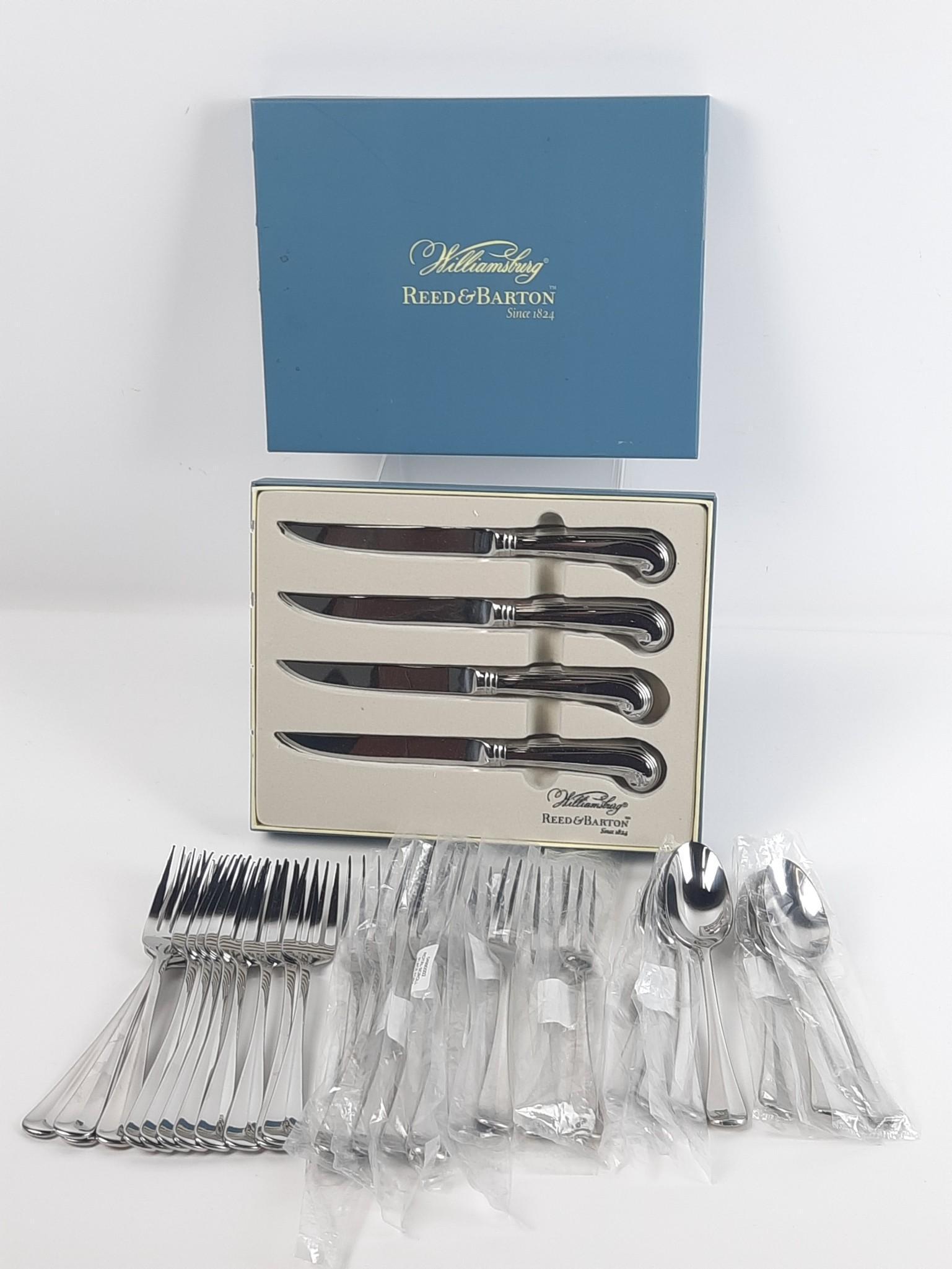 33 Pcs Williamsburg Reed and Barton Flatware (1 of 4)