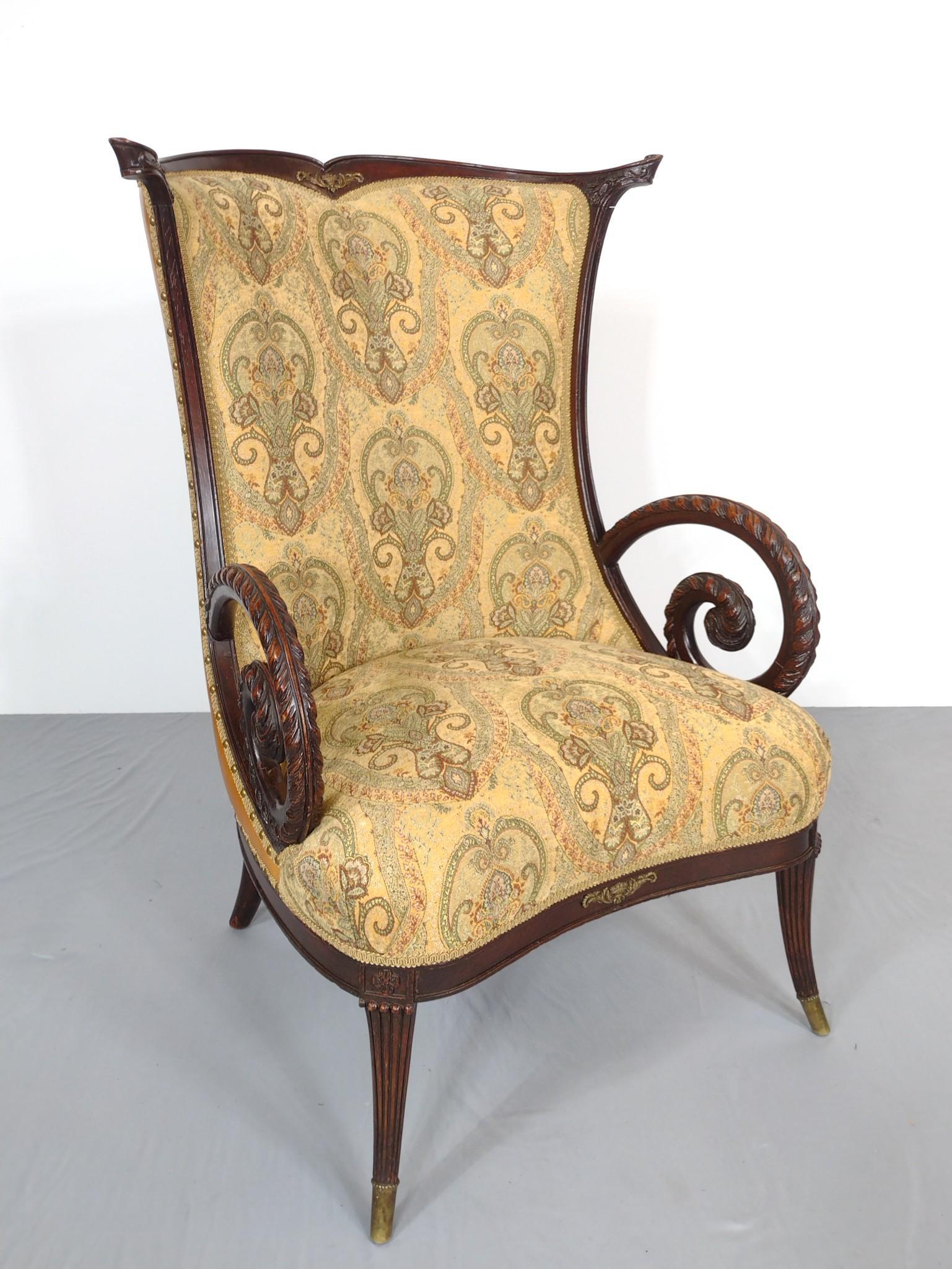 Vintage Art Deco Arm Chair (1 of 8)