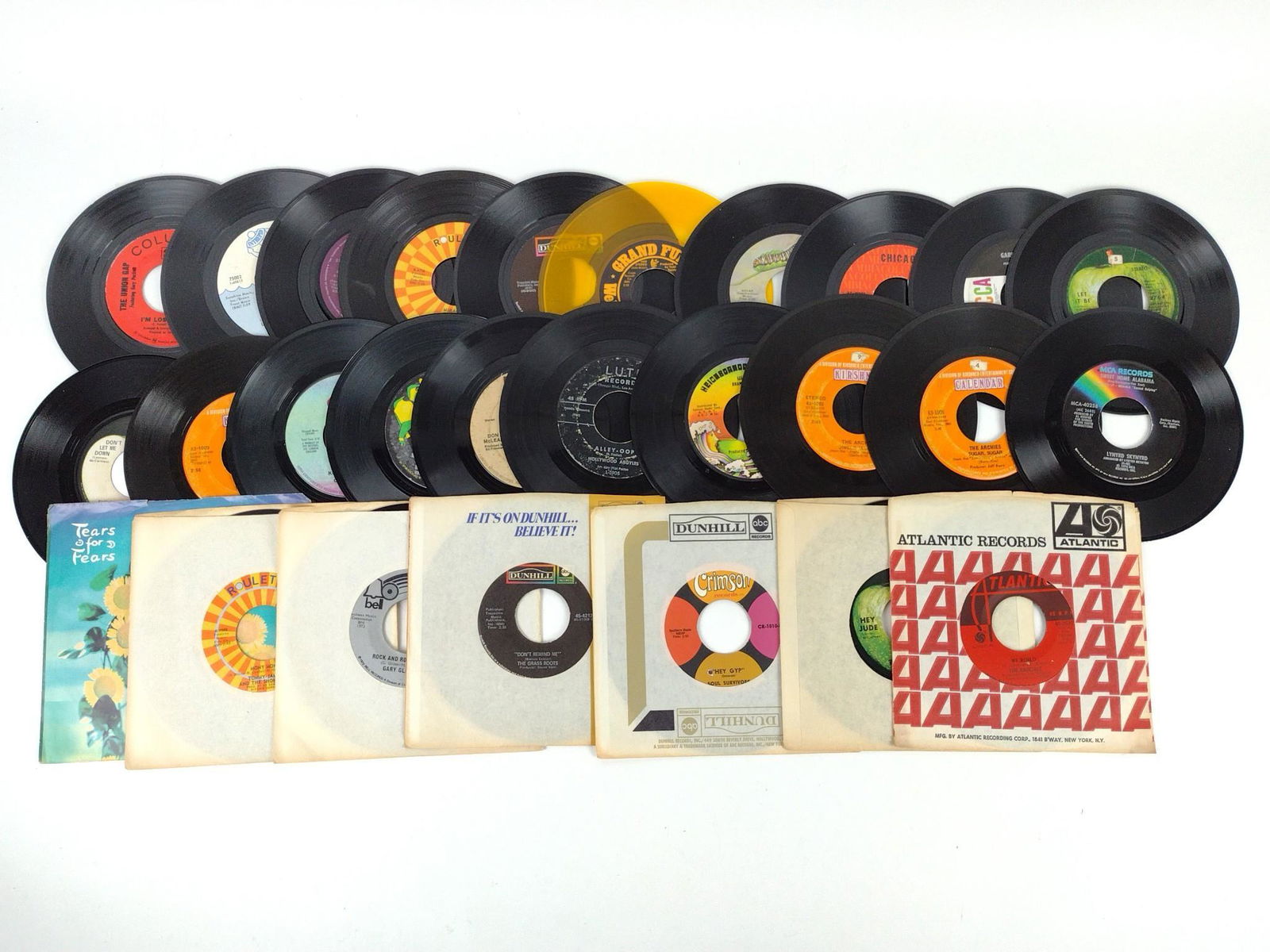 (27) 45 Records Incl The Beatles (1 of 4)