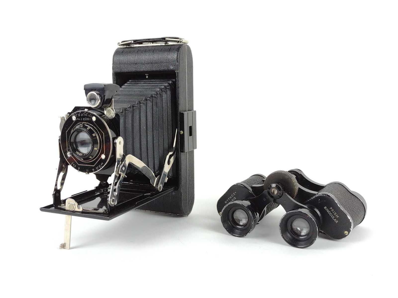 Kodak Junior Folding Camera & Prism Binocular (1 of 4)