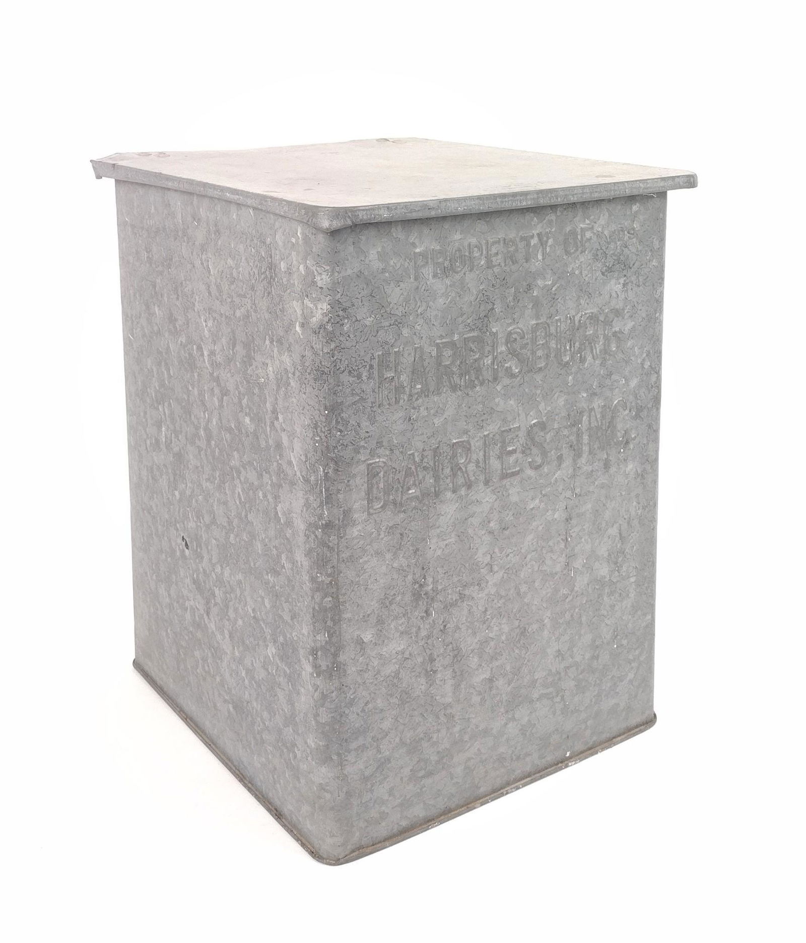 Harrisburg Dairies Milk Box (1 of 3)